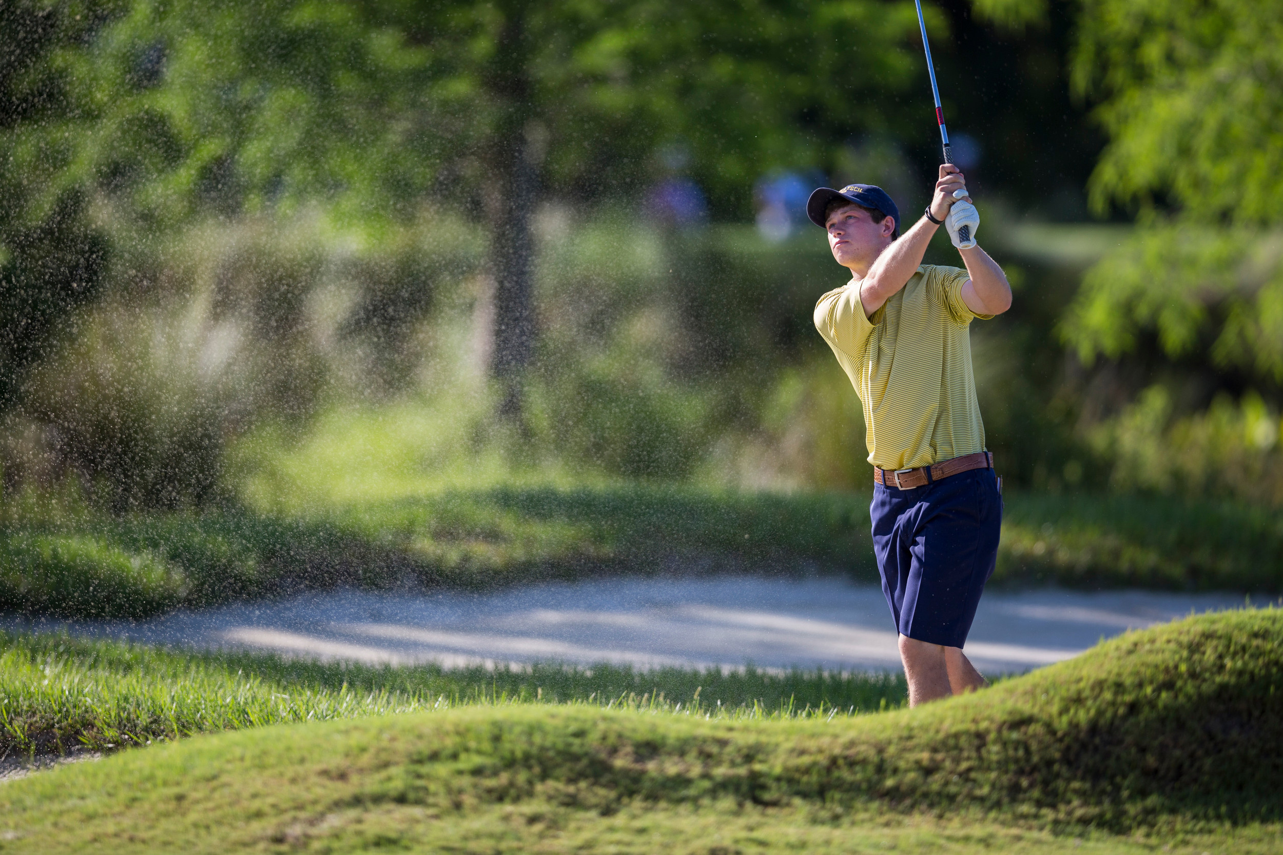 James Clark during the second round of the NCAA Championship, May 30, 2015, The Concession Golf Club, Bradenton, Fla.