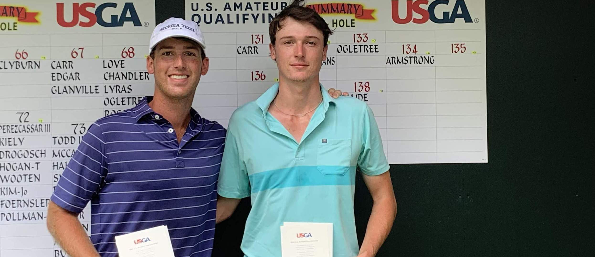 Andy Ogletree and Luke Schniederjans