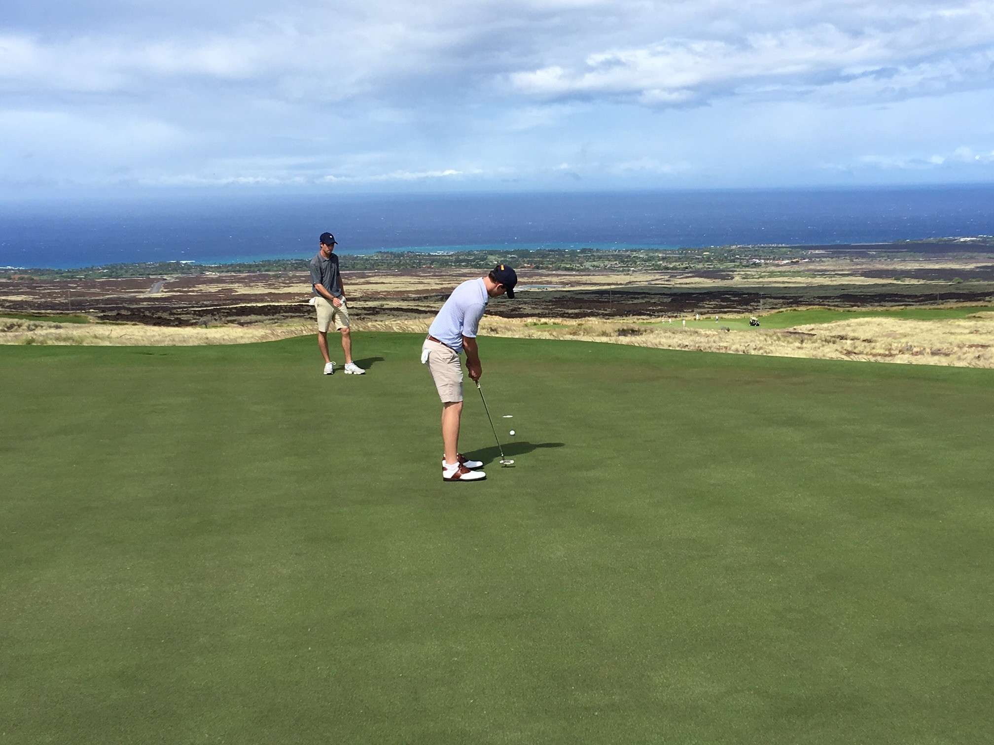 Georgia Tech golf team on the Big Island of Hawai'i 2017