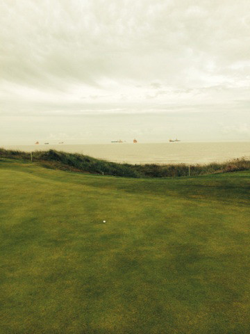 Royal Aberdeen for the Scottish Open. Ollie Schniederjans 2014 summer trip to England and Scotland.