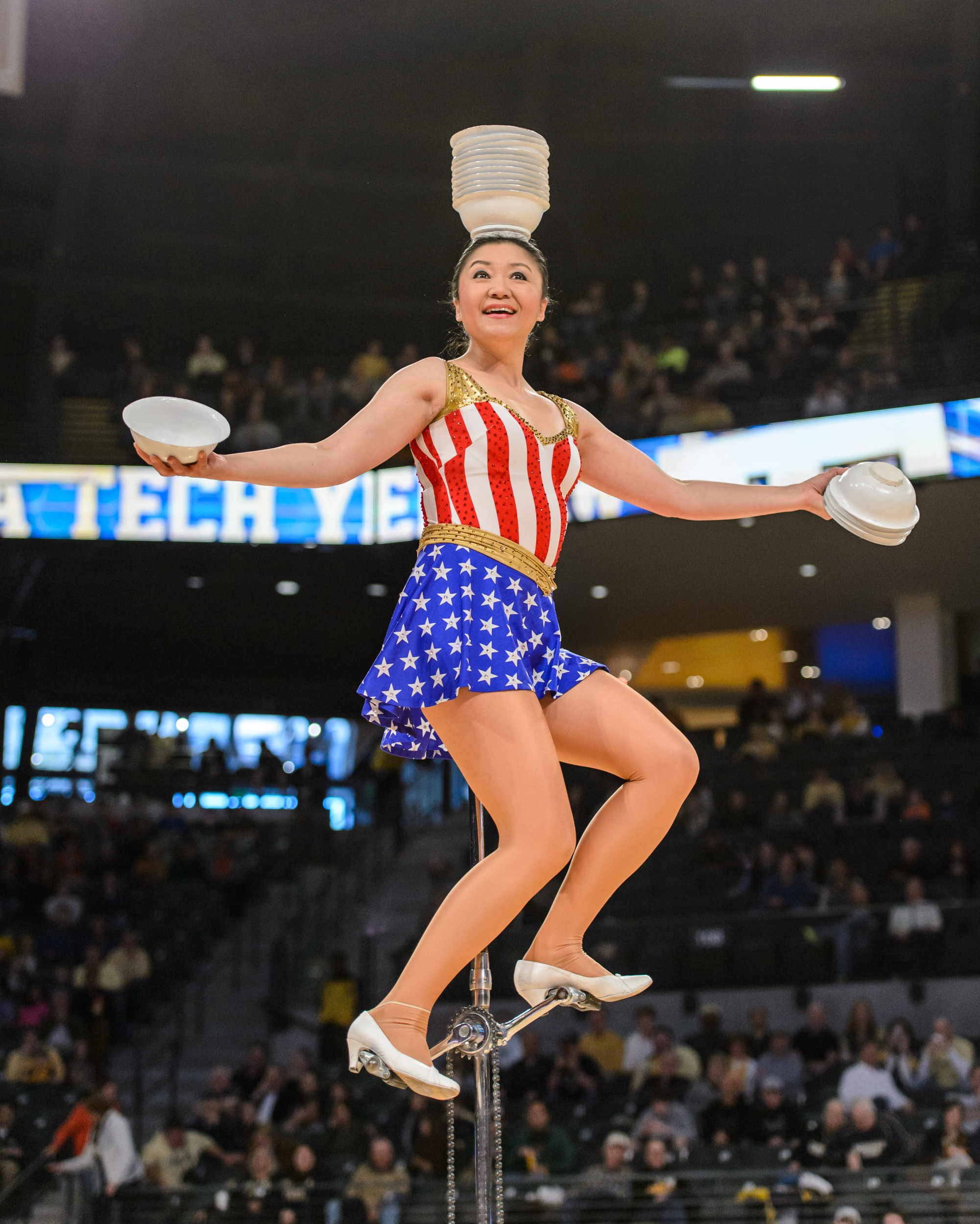 Red Panda performed at halftime