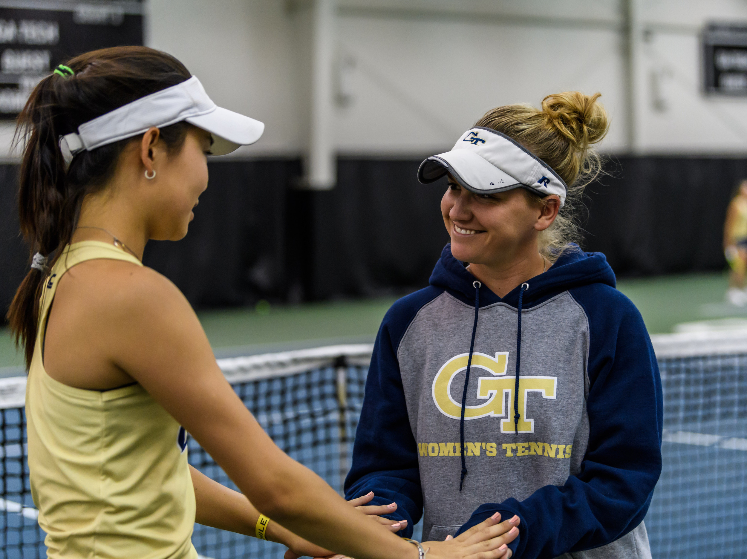Volunteer Assistant Coach Megan Kurey, Nami Otsuka