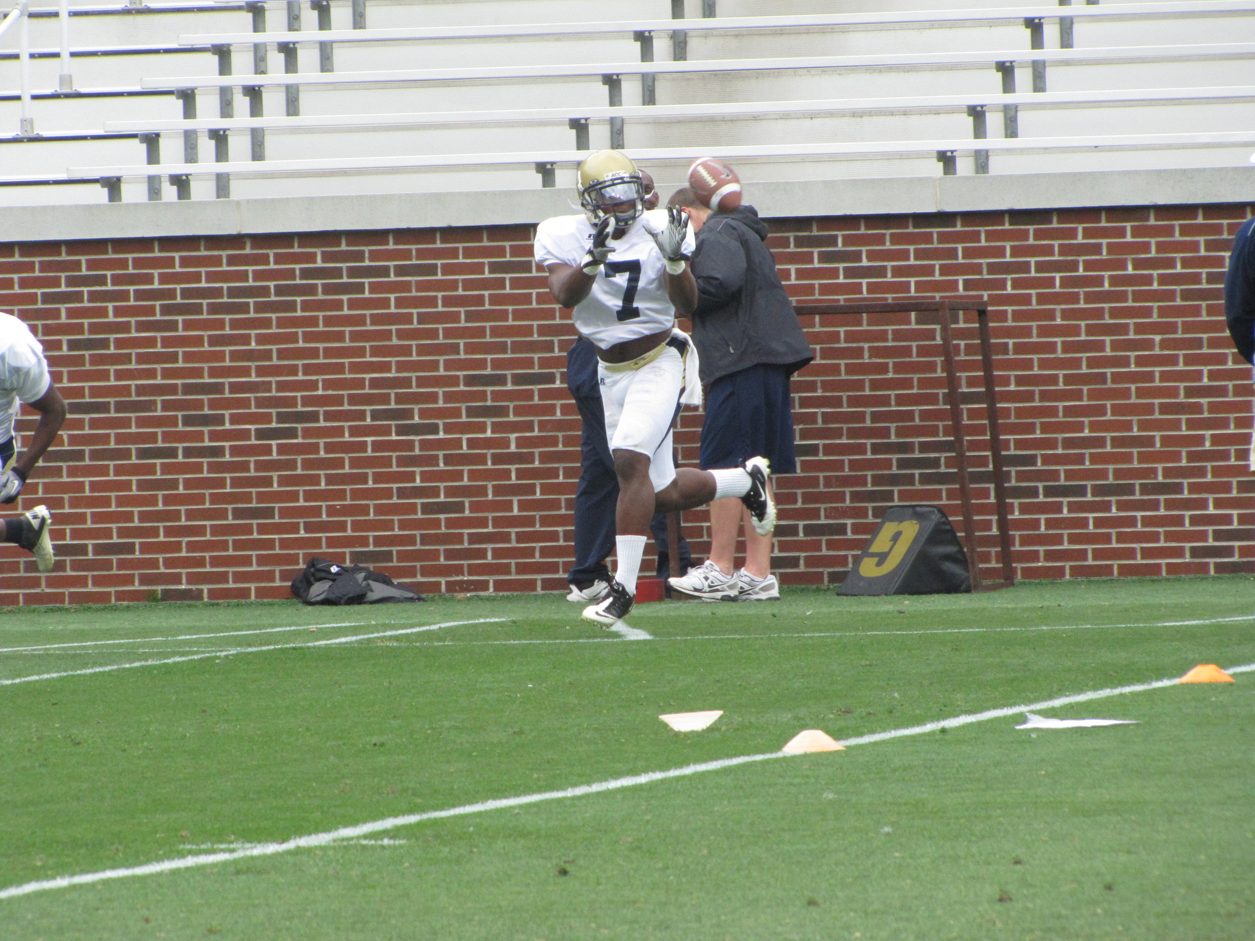 Georgia Tech Football Practice - 04/15/11