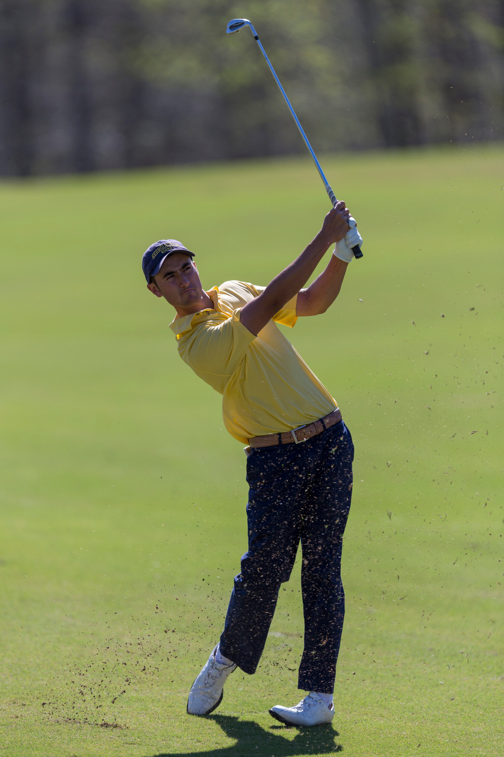 Chris Petefish during the second round of the Clemson Invitational, April 2, 2016