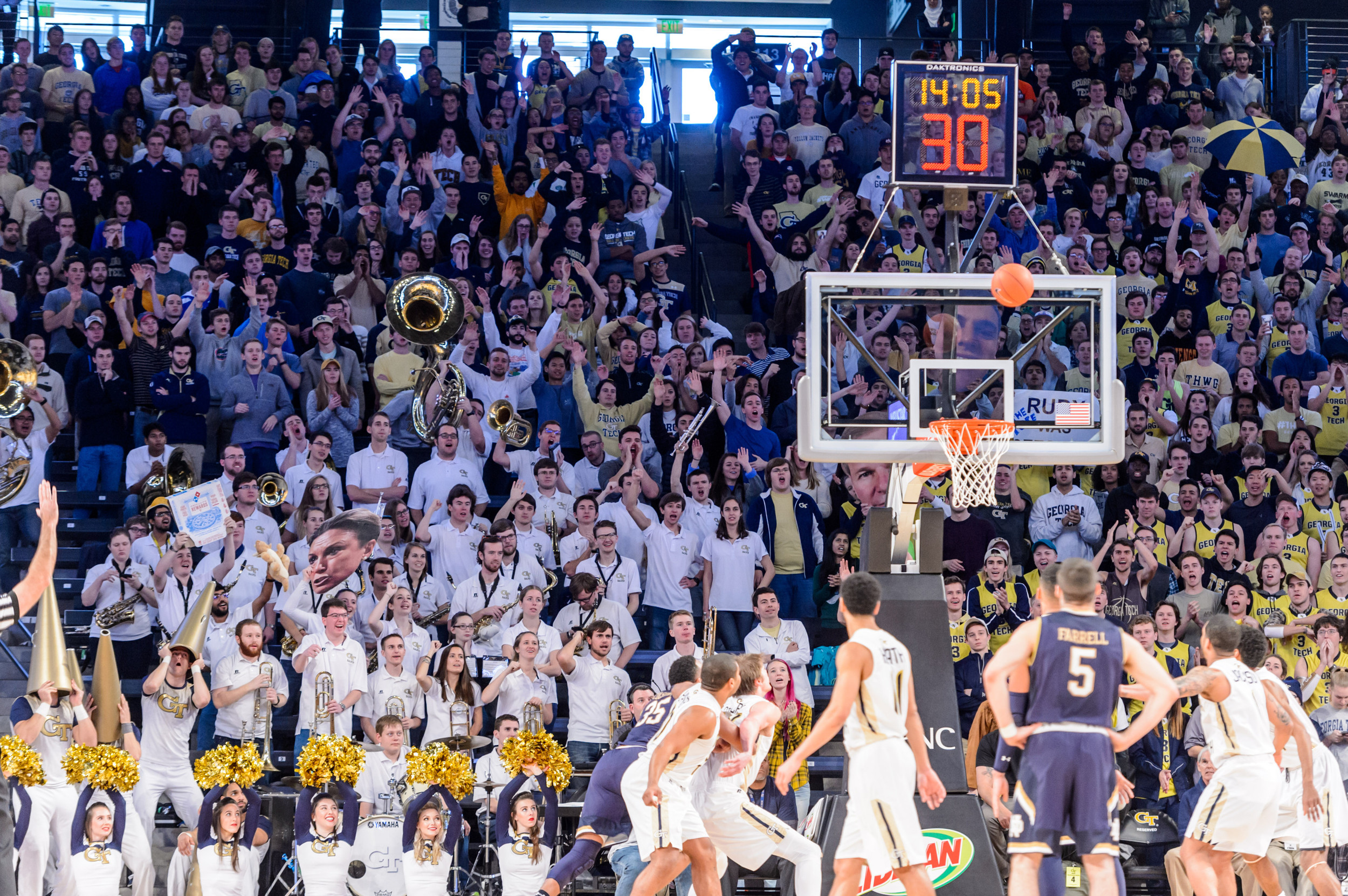 Georgia Tech student section
