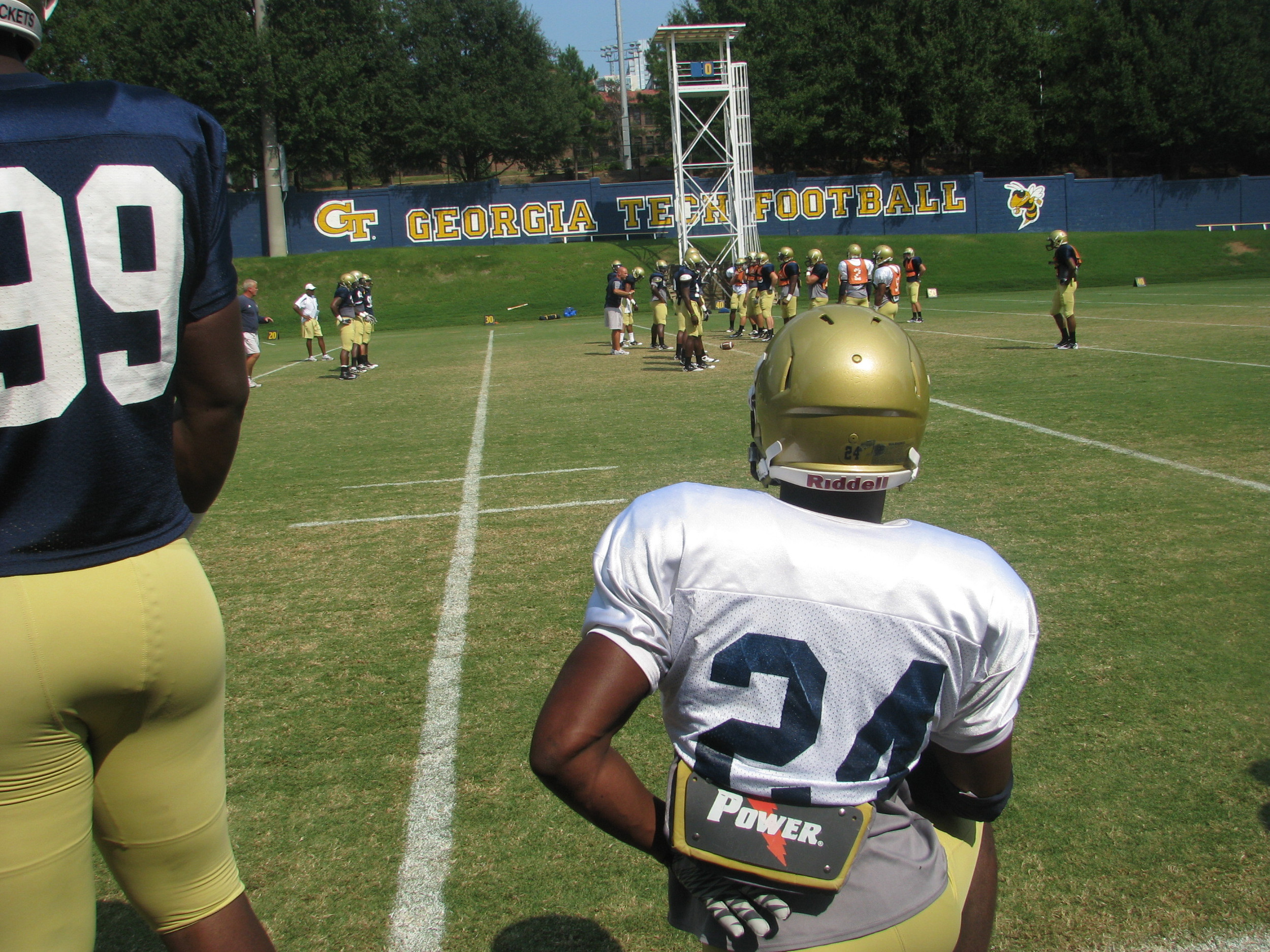 Georgia Tech Football Practice - 8/24/11