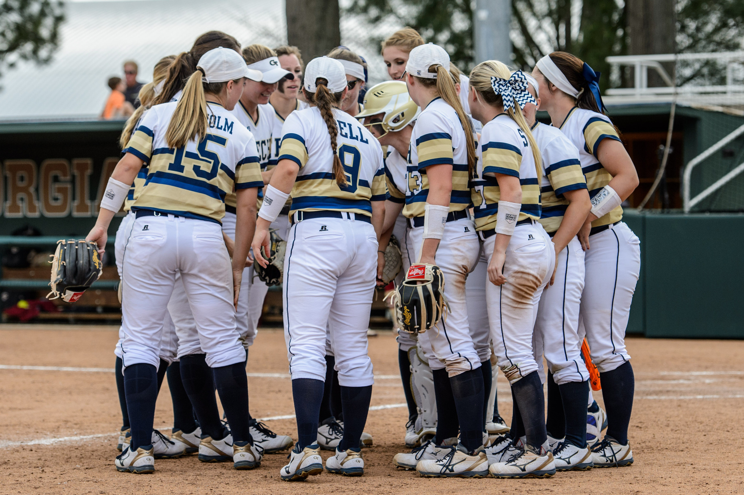 Team huddle