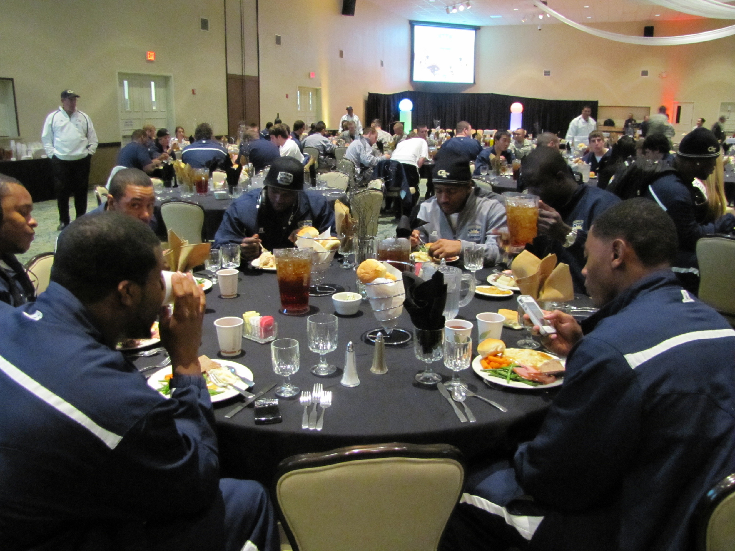 Georgia Tech Football visits Fort Bliss