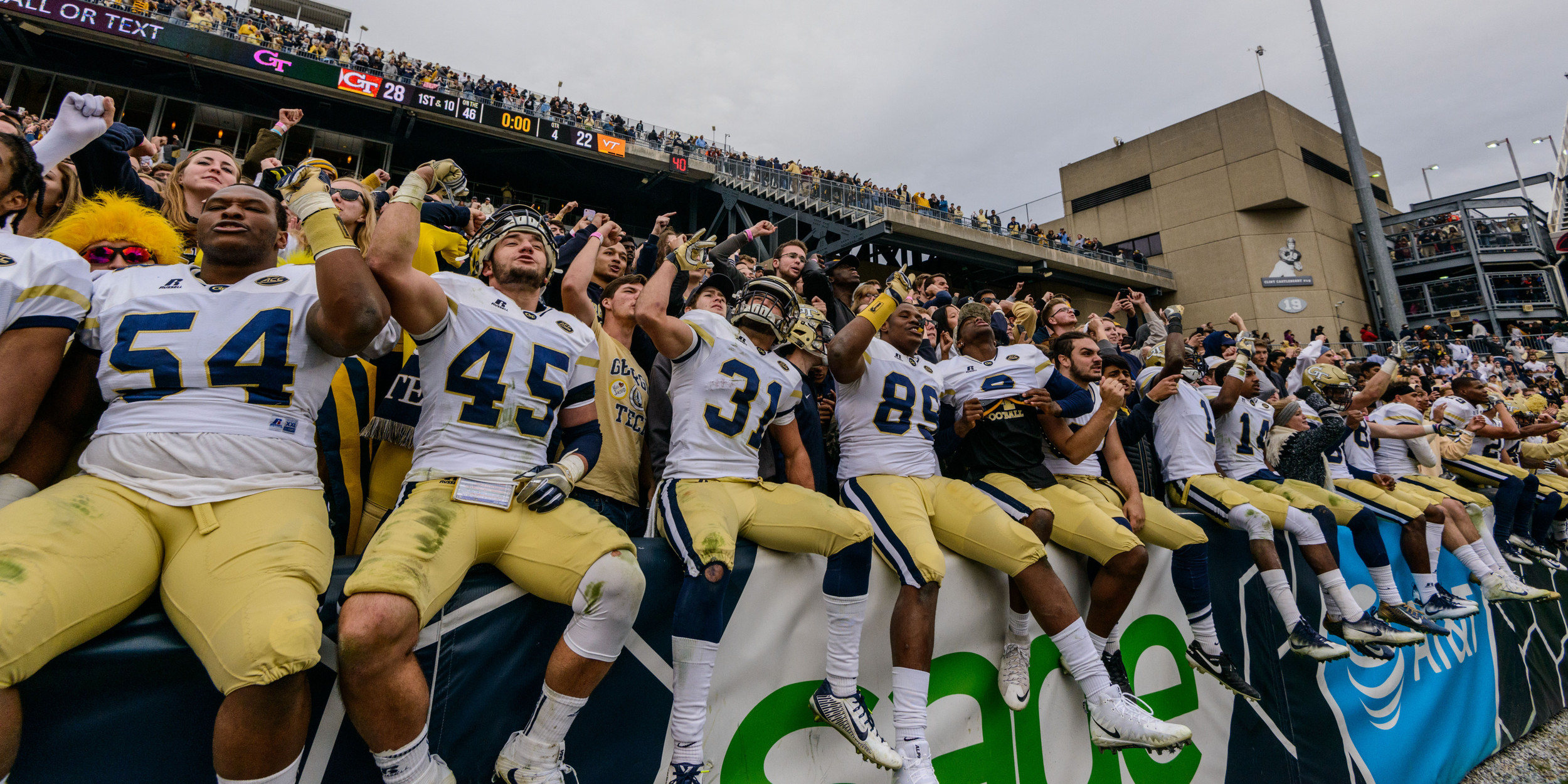 Bennett Barton (87), Kyle Cerge-Henderson (54), Nathan Cottrell (31), T.D. Roof (45), Tre Swilling (3), Antwan Owens (89)