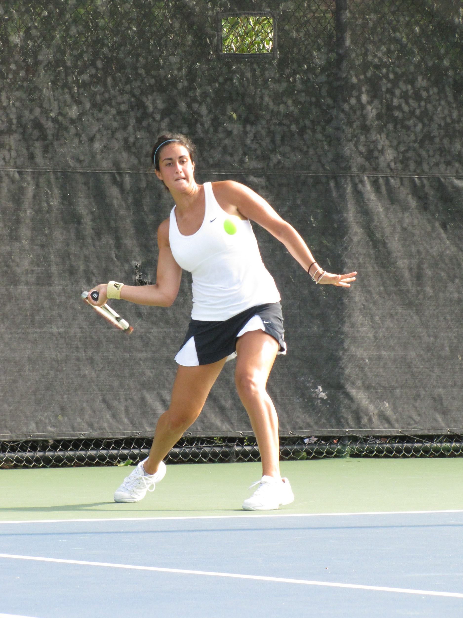 Amanda McDowell playing at the Norman Wilkerson Memorial Tournament