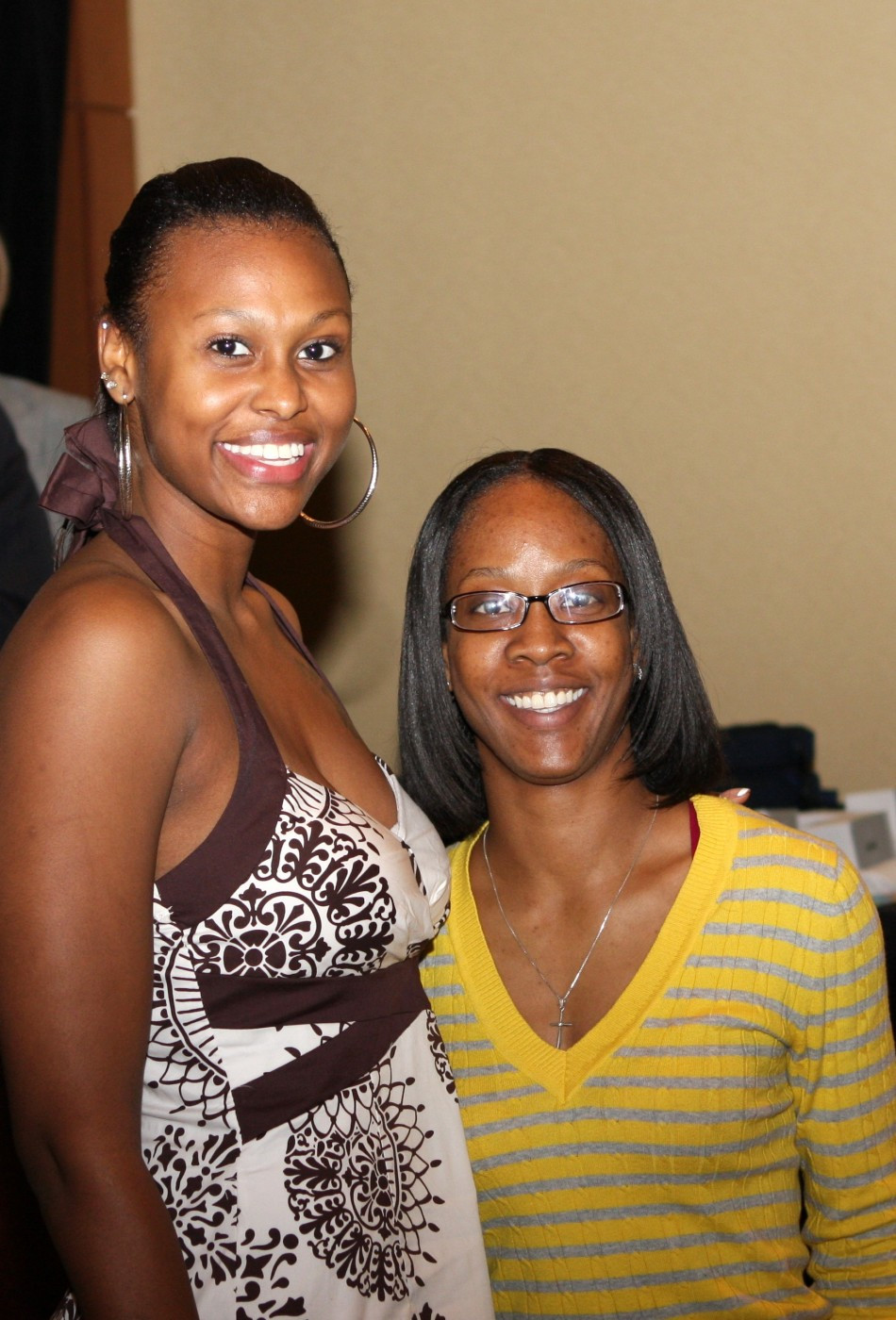 LaQuananisha Adams and Alex Stewart
