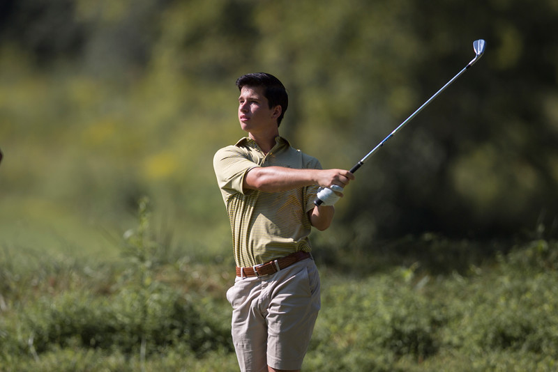 Tyler Joiner of Georgia Tech during the first round of the Carpet Capital Collegiate, September 11, 2015