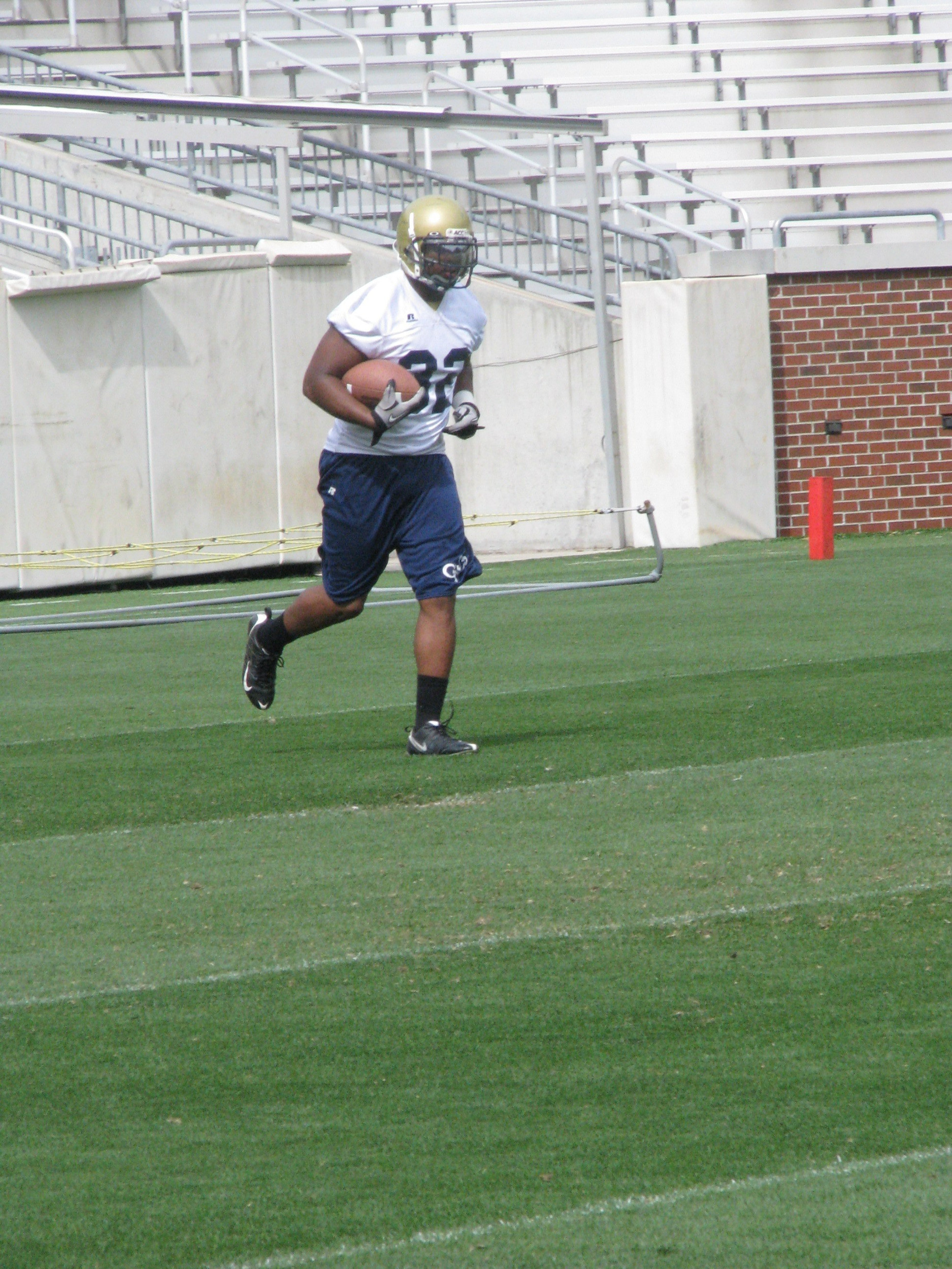 Richard Watson - Georgia Tech Football Practice - 04/20/11