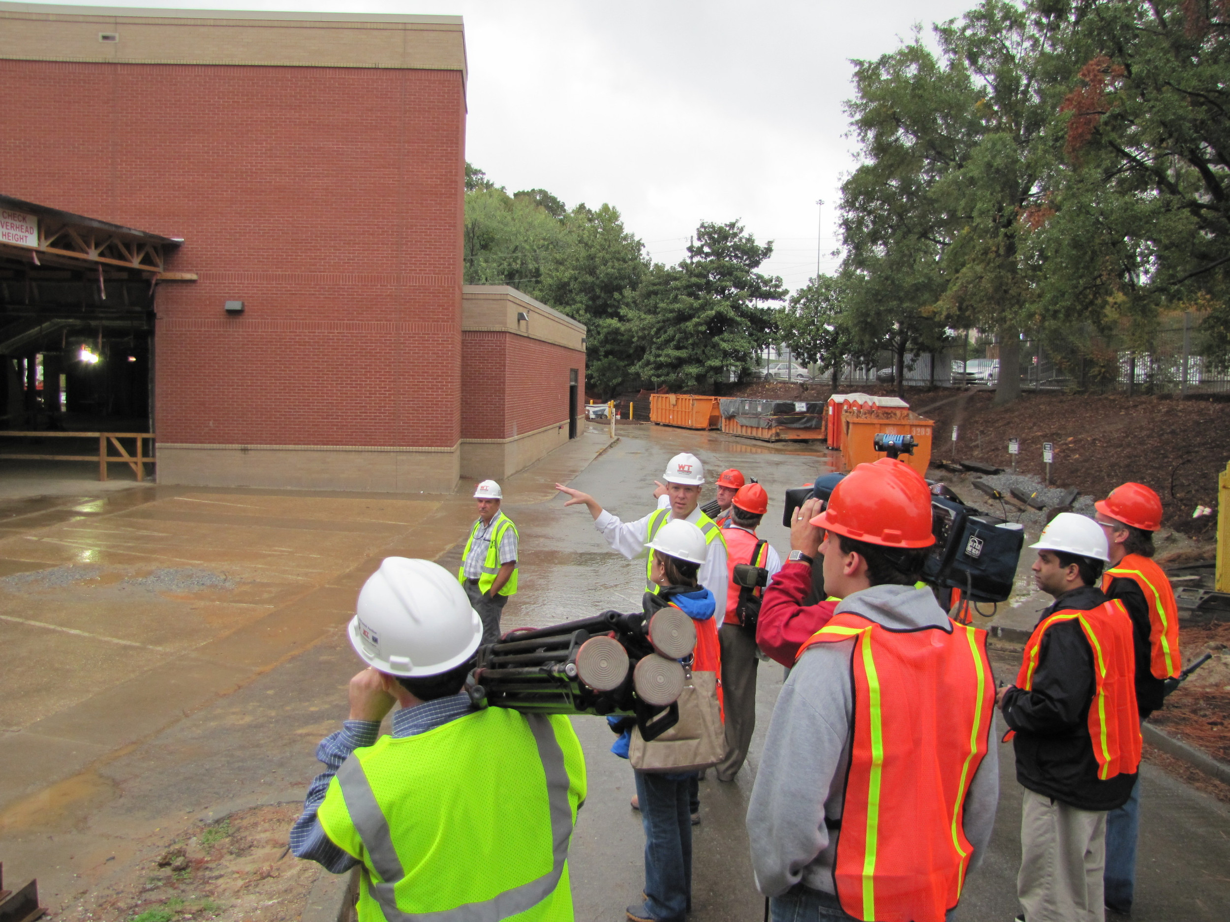 Georgia Tech basketball media day and McCamish Pavilion Tour