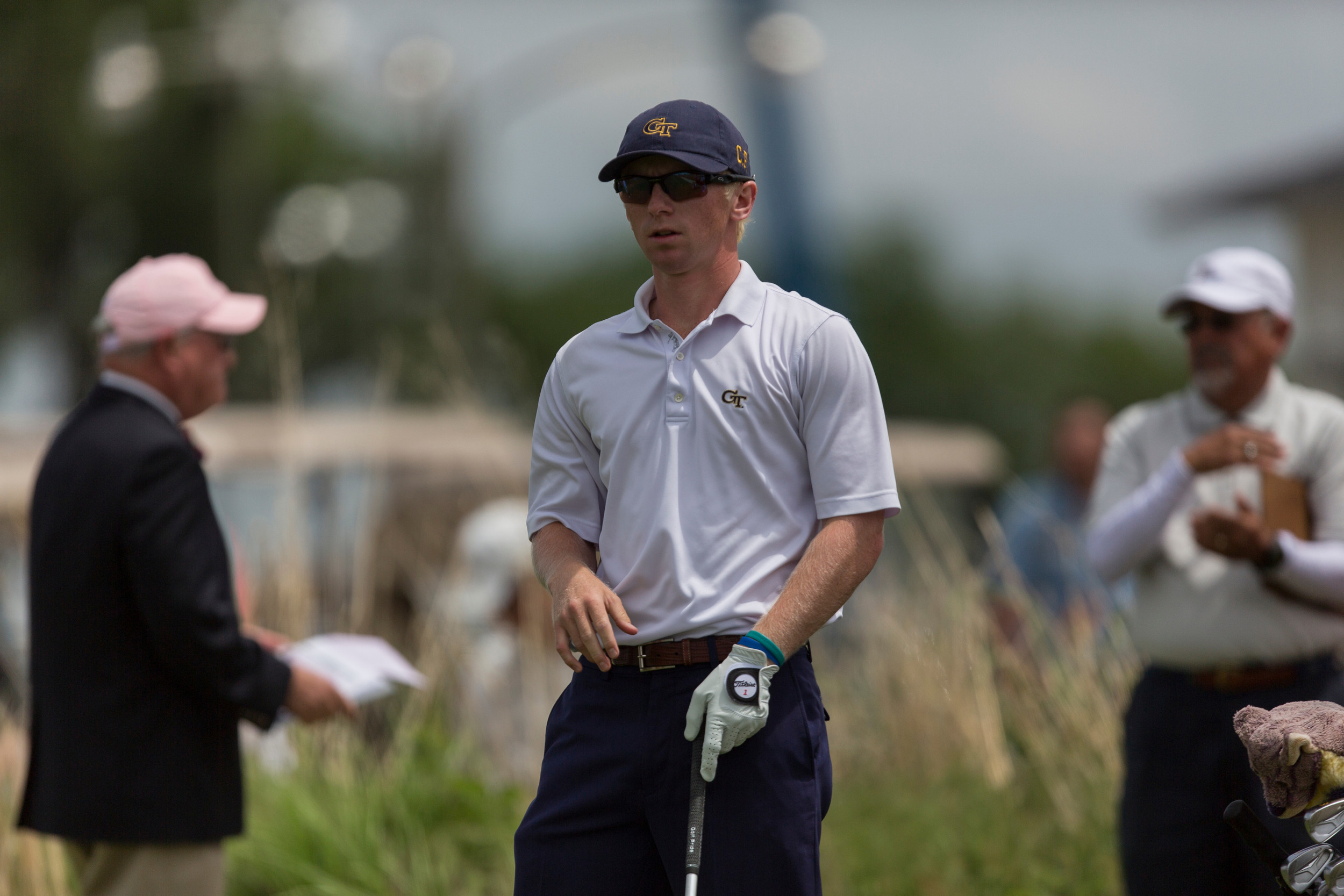 Anders Albertson at the 2014 NCAA Golf Championship, May 23-28, Prairie Dunes Country Club, Hutchinson, Kan.