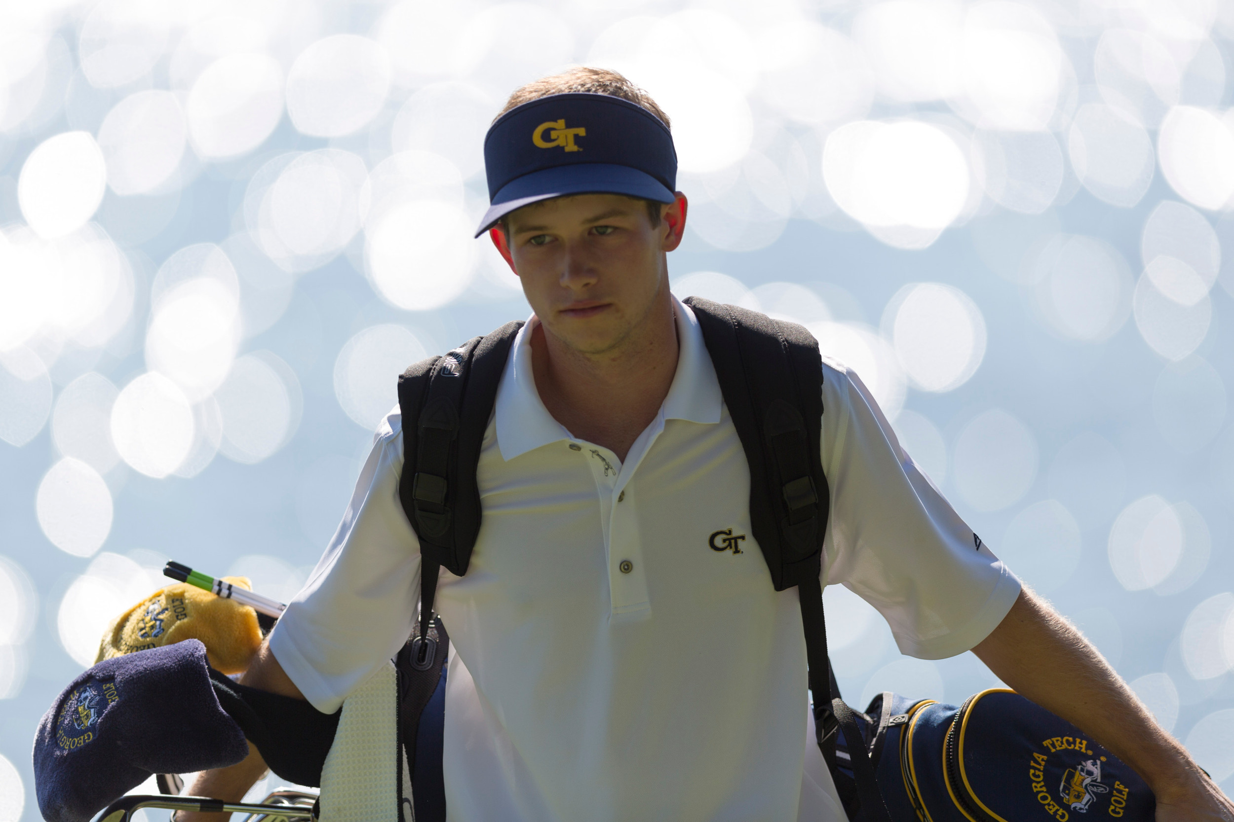 James Clark during the first round of the United States Collegiate Championship at the Golf Club of Georgia, October 16, 2015