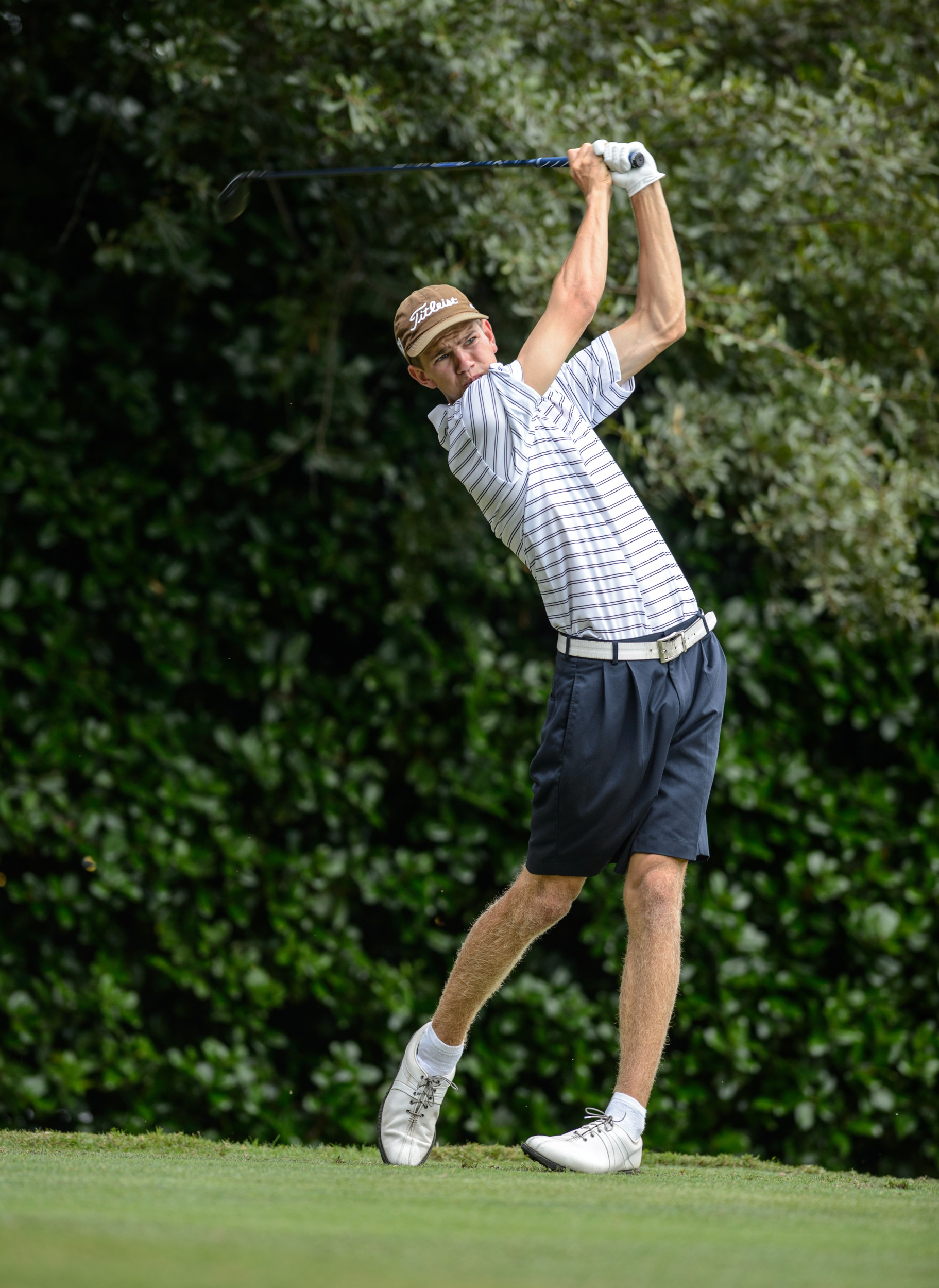Michael Hines freshman golfer 2012-2013