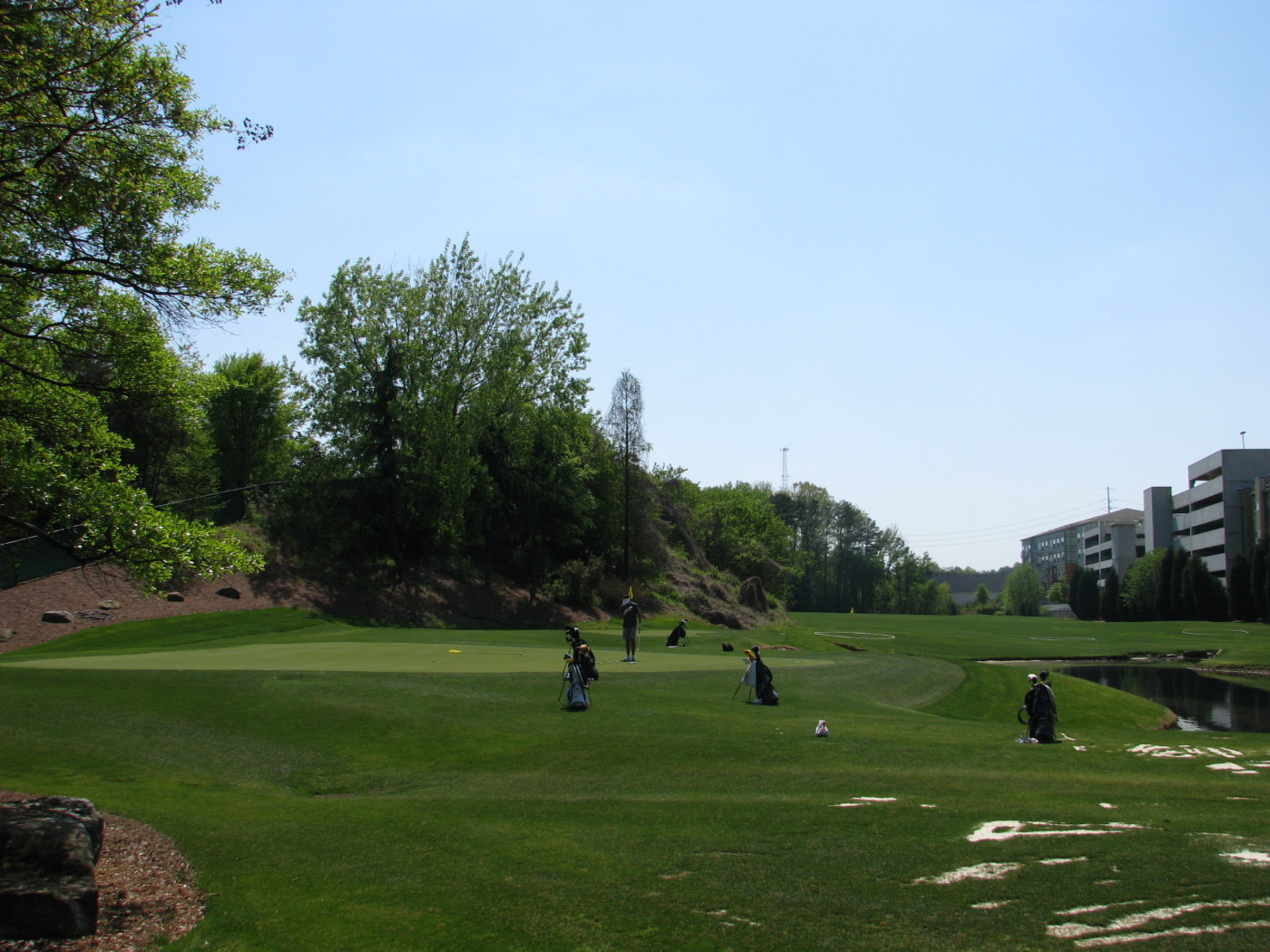 Georgia Tech golf practice range