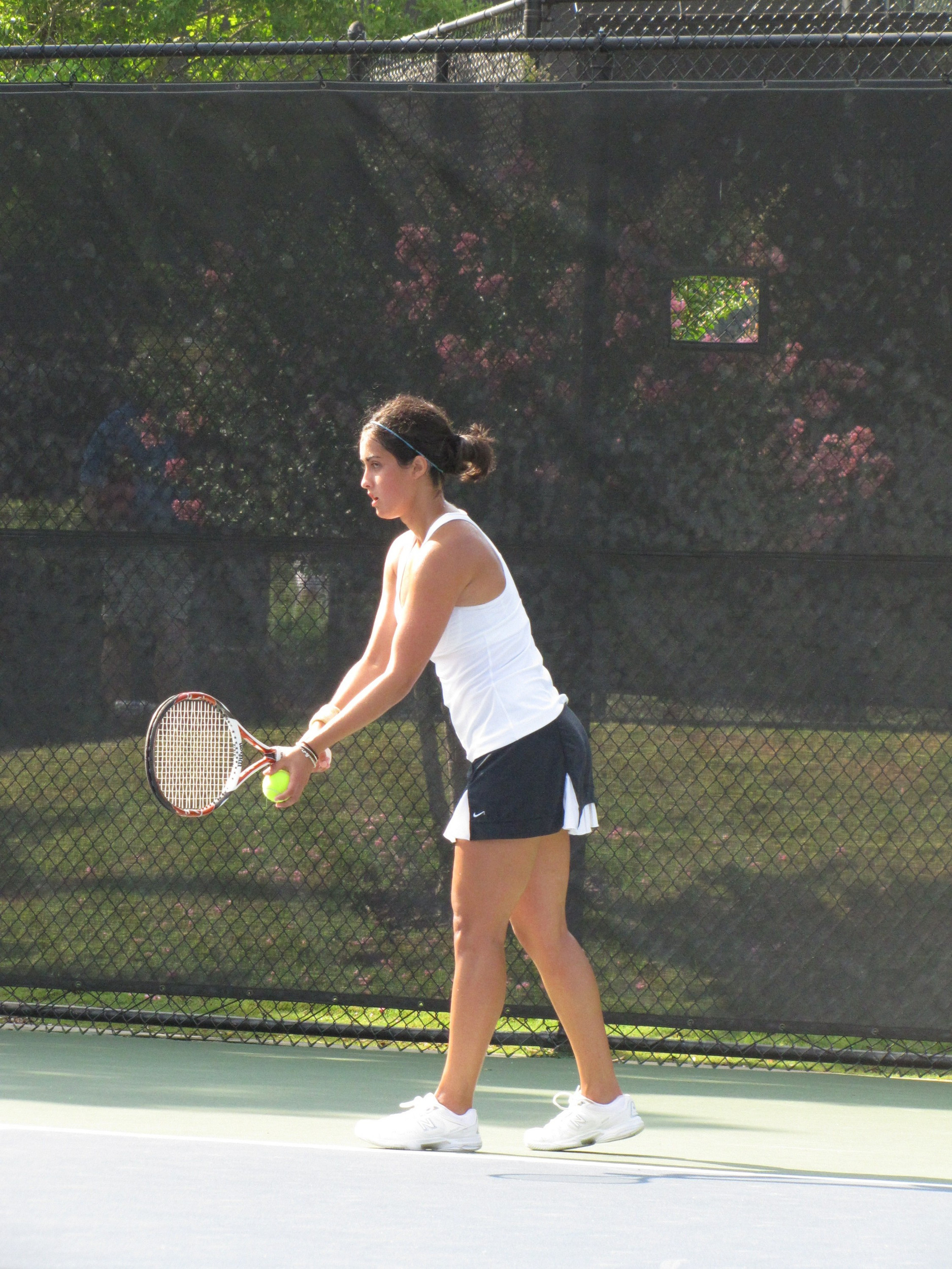 Amanda McDowell playing at the Norman Wilkerson Memorial Tournament