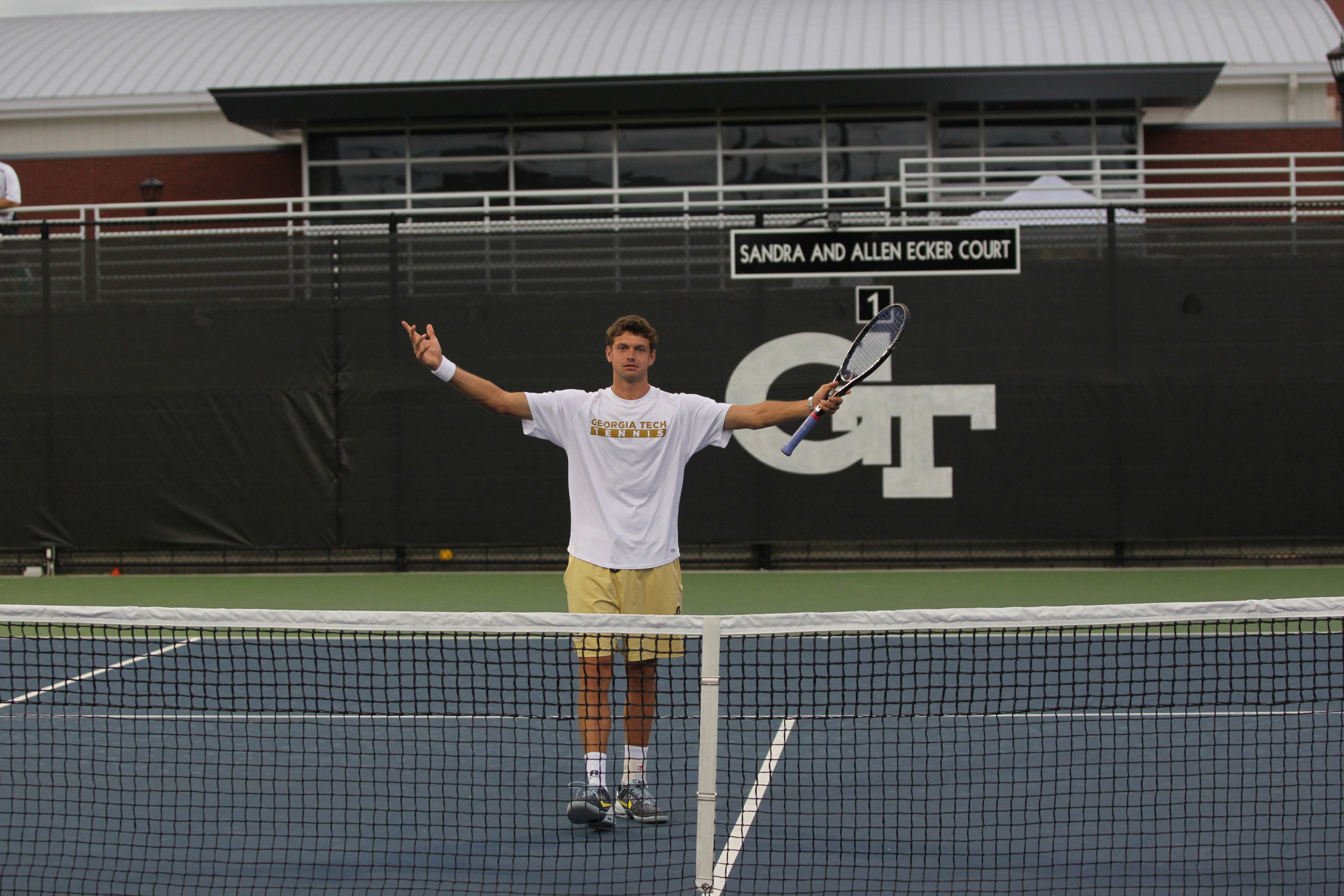 Nathan Rakitt at the USTA/ITA Southeast Regional, Ken Byers Tennis Center, Atlanta, Ga.