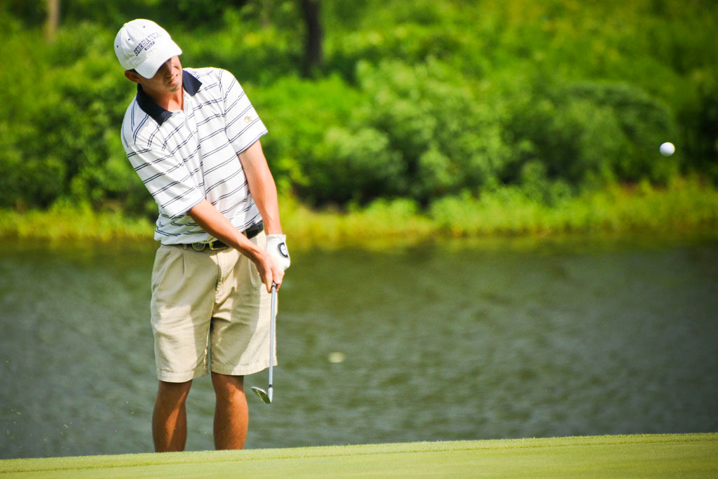 Paul Haley during the quarterfinal round of the NCAA Match Play Championship, June 3, 2011