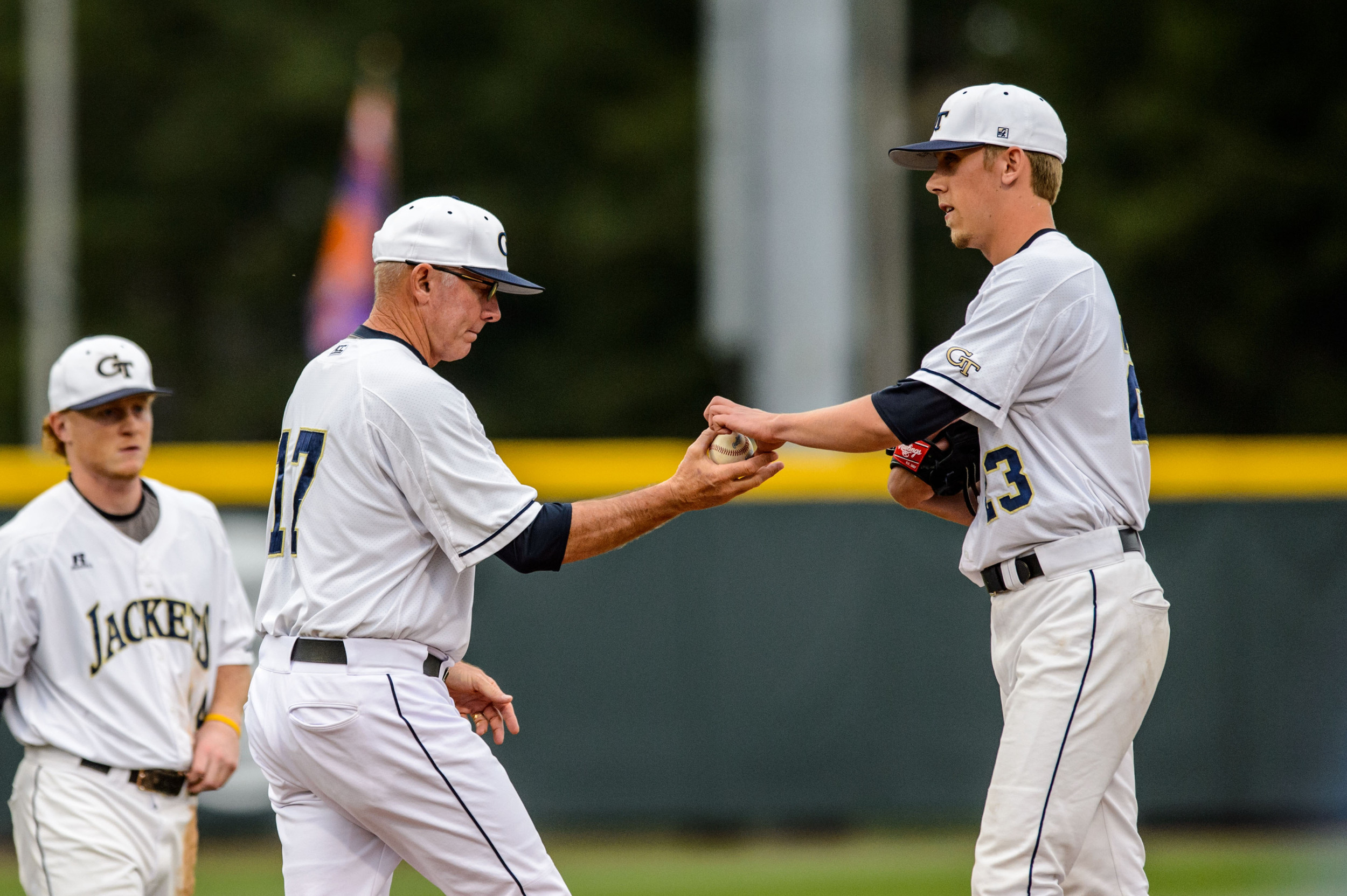 Coach Danny Hall (17), Ben Parr (23)