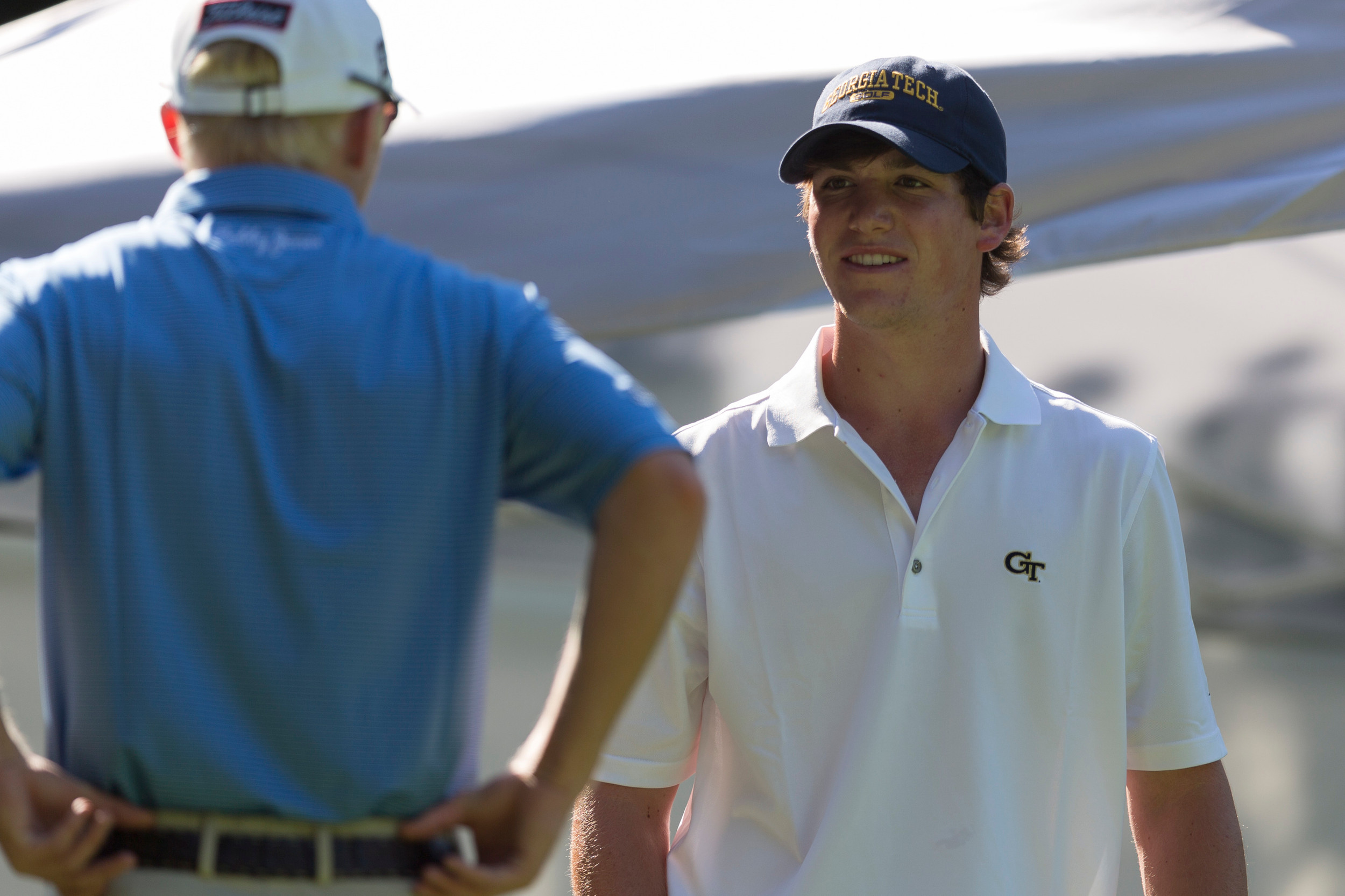 Michael Pisciotta during the first round of the United States Collegiate Championship at the Golf Club of Georgia, October 16, 2015