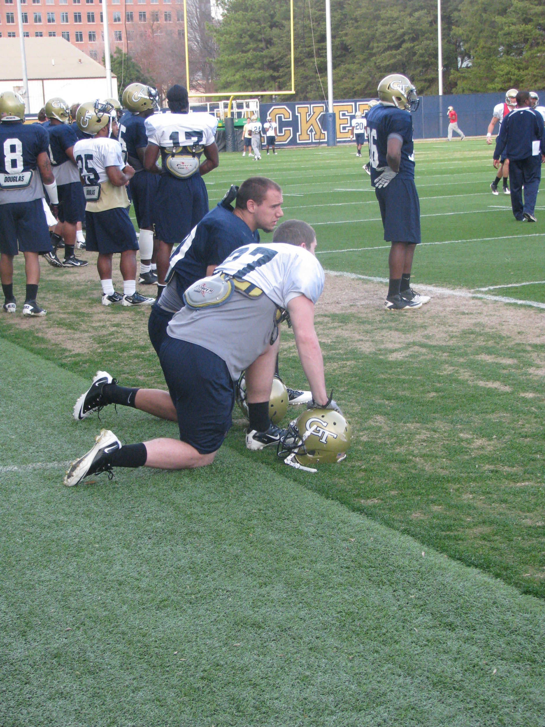 Georgia Tech Bowl Practice - 12/5/11
