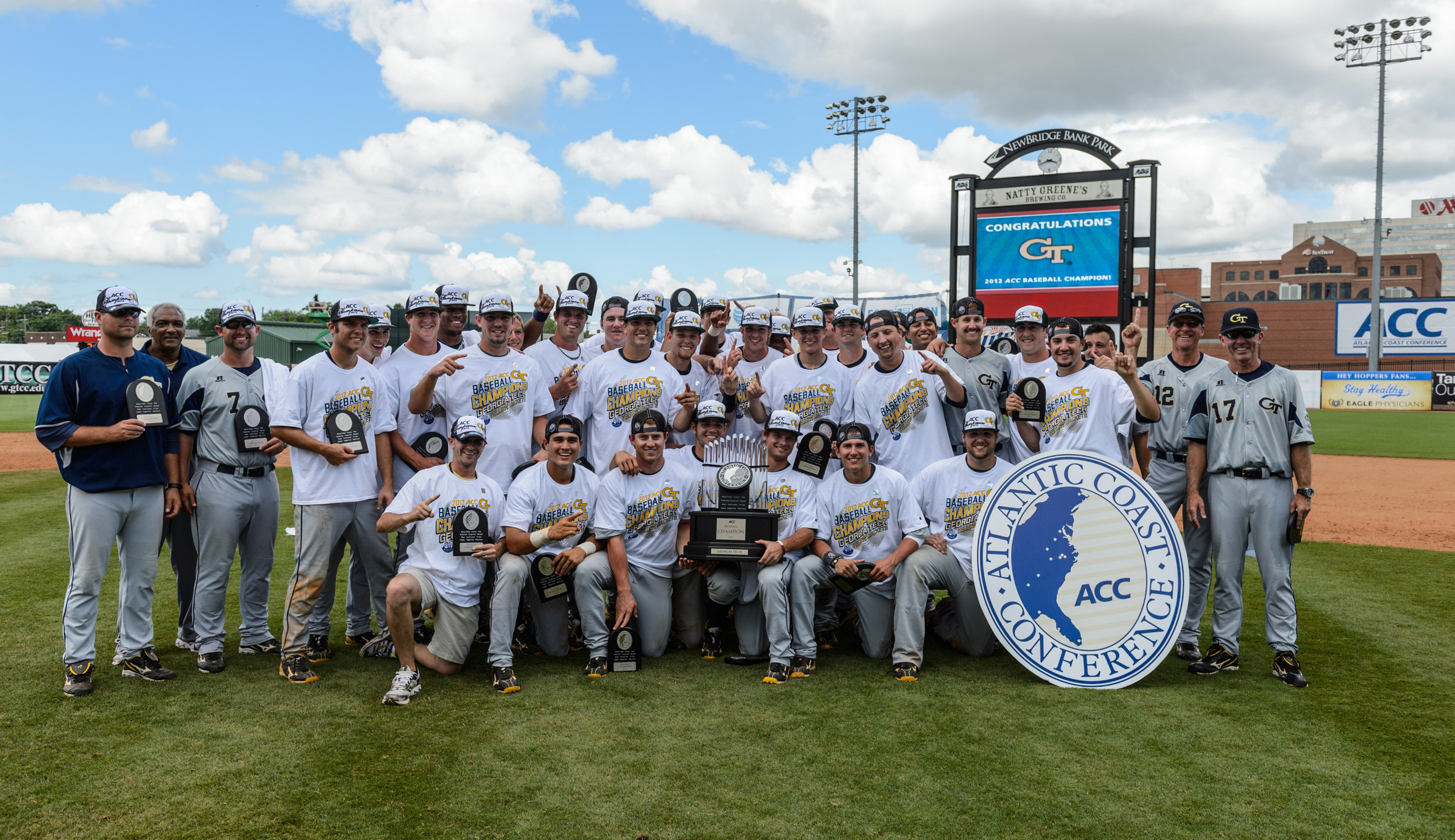 The Georgia Tech Yellow Jackets are the 2012 ACC Baseball Champions!!