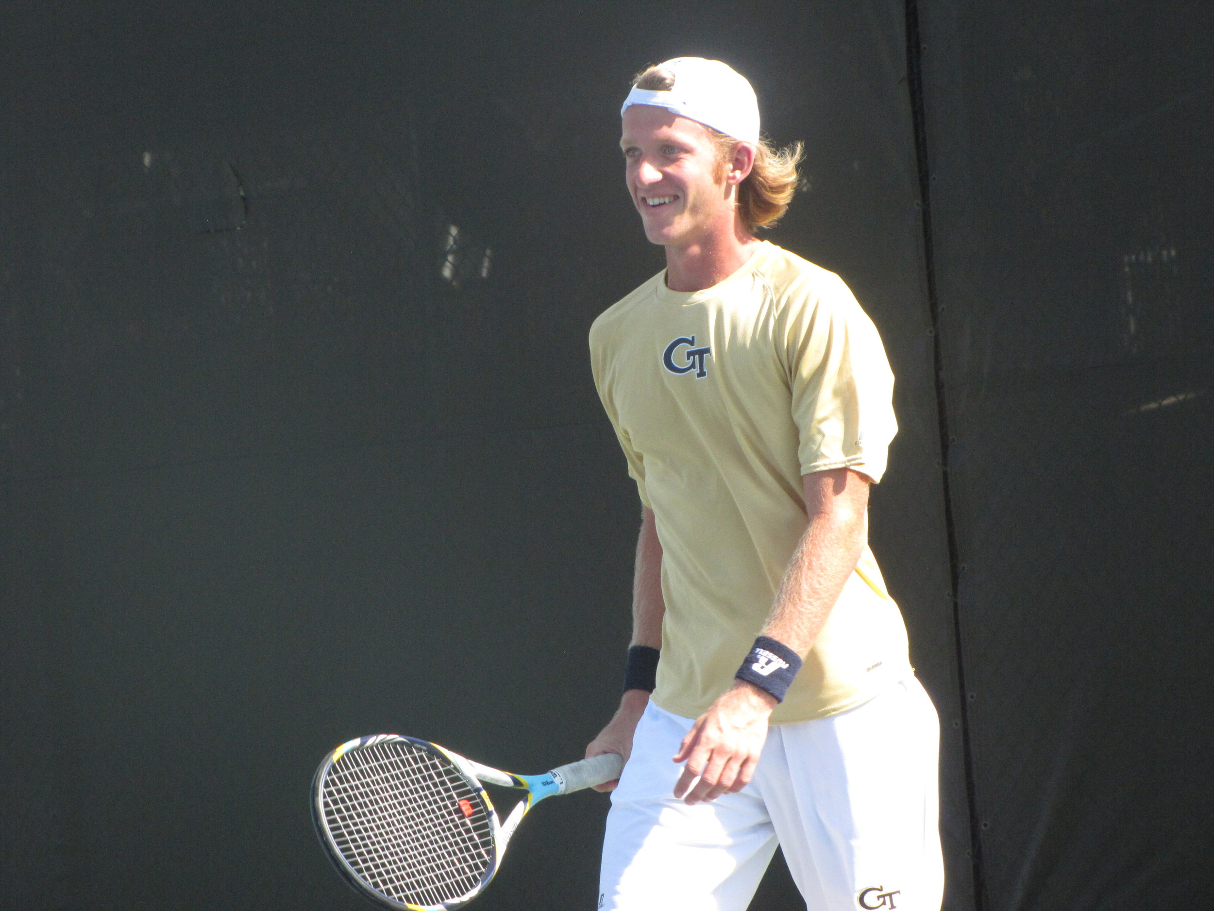 Michael Kay at practice, August 27, 2014