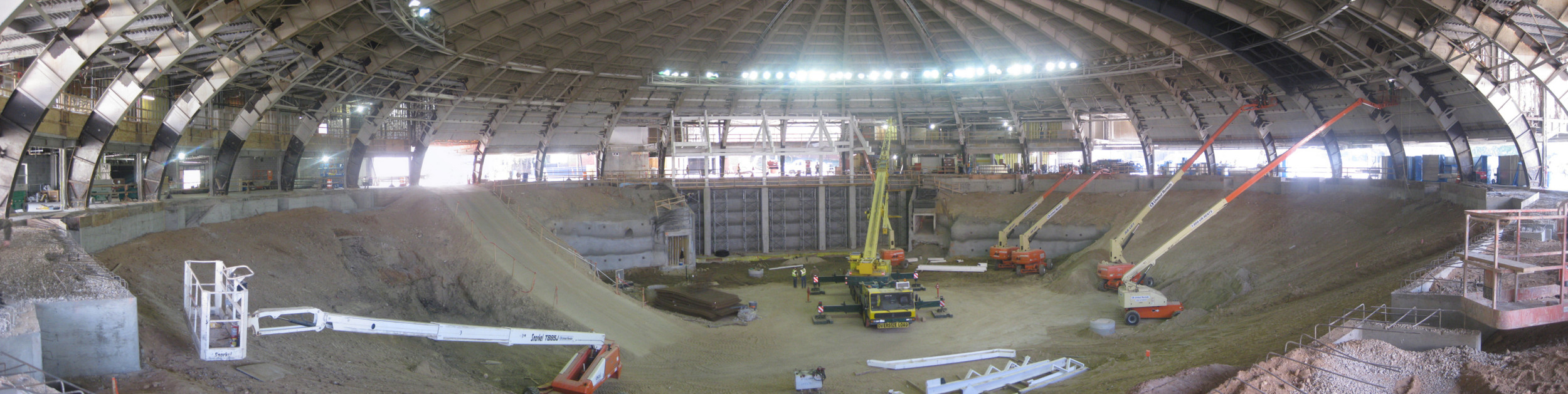 Construction of McCamish Pavilion - 11/21/11