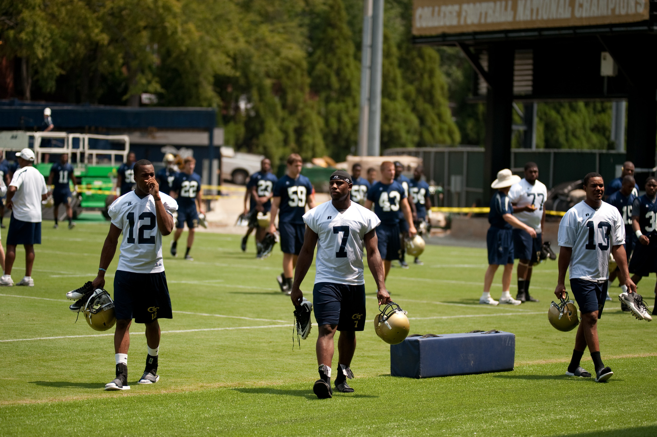 First Day of Practice in 2011
