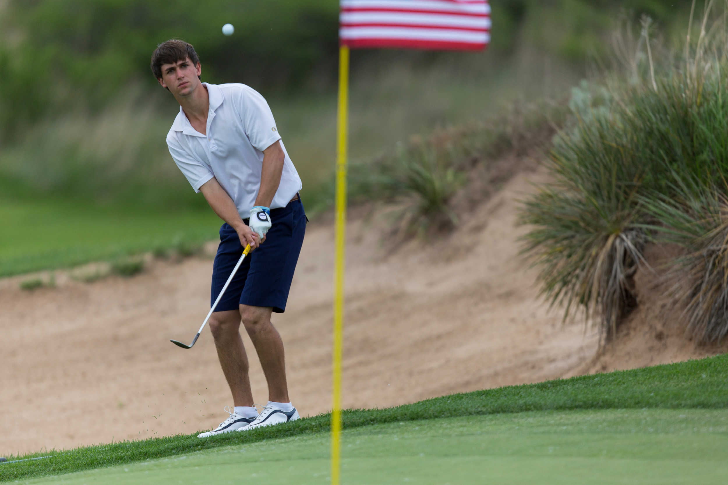final round of stroke play at the NCAA Golf Championship, May 26, 2014
