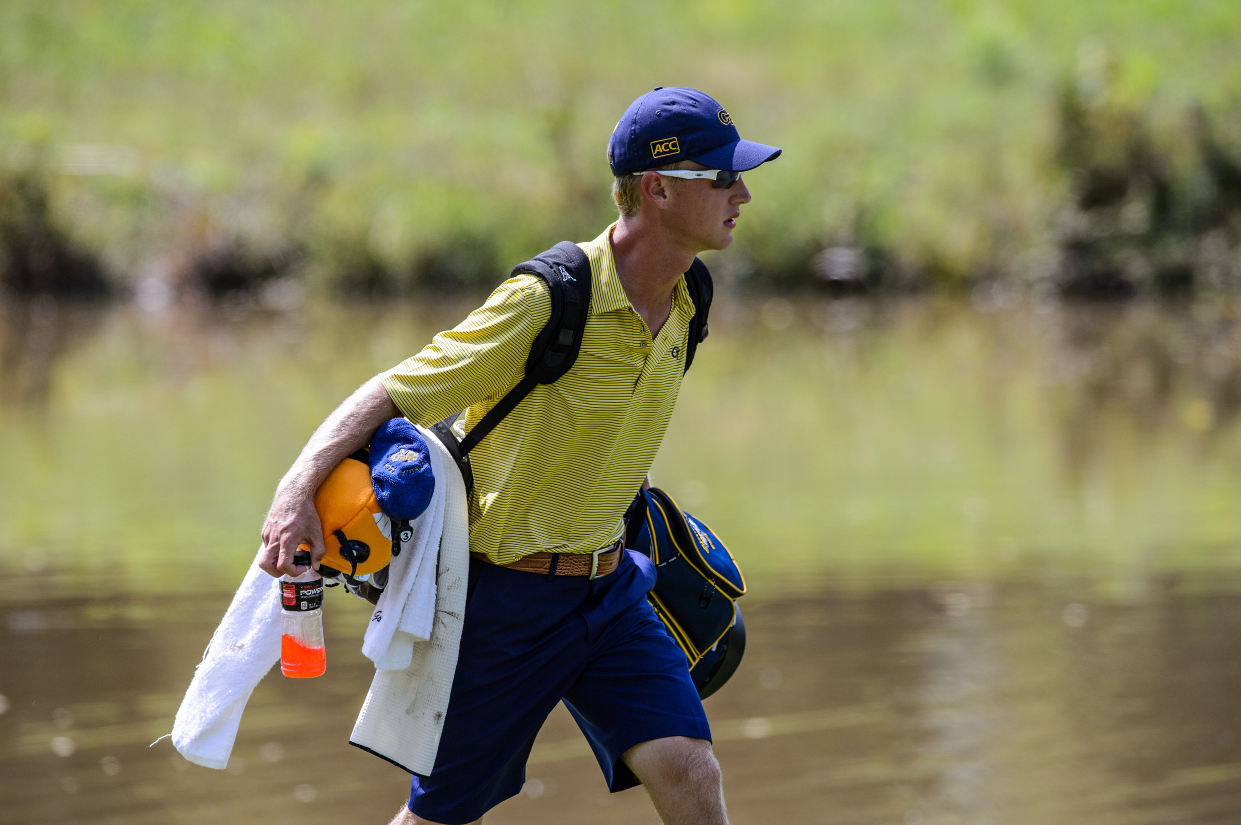 Drew Czuchry during the final round of the Carpet Capital Collegiate, September 7, 2014