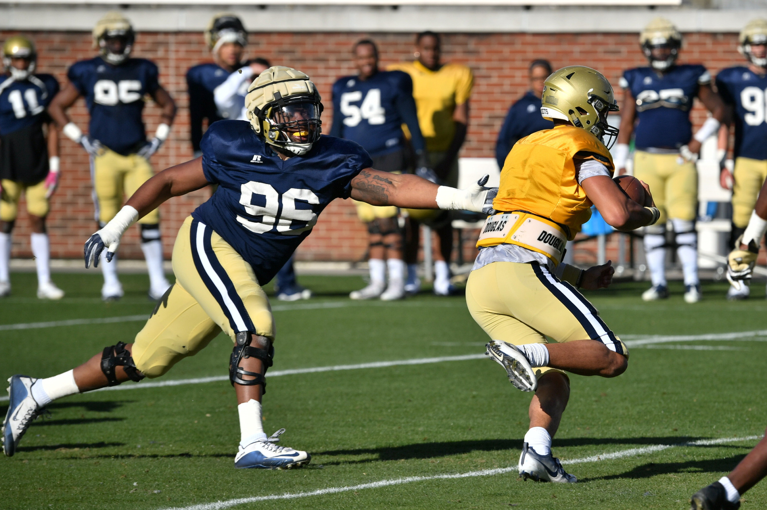 Spring Practice - 3/31/18 Chris Martin (96)