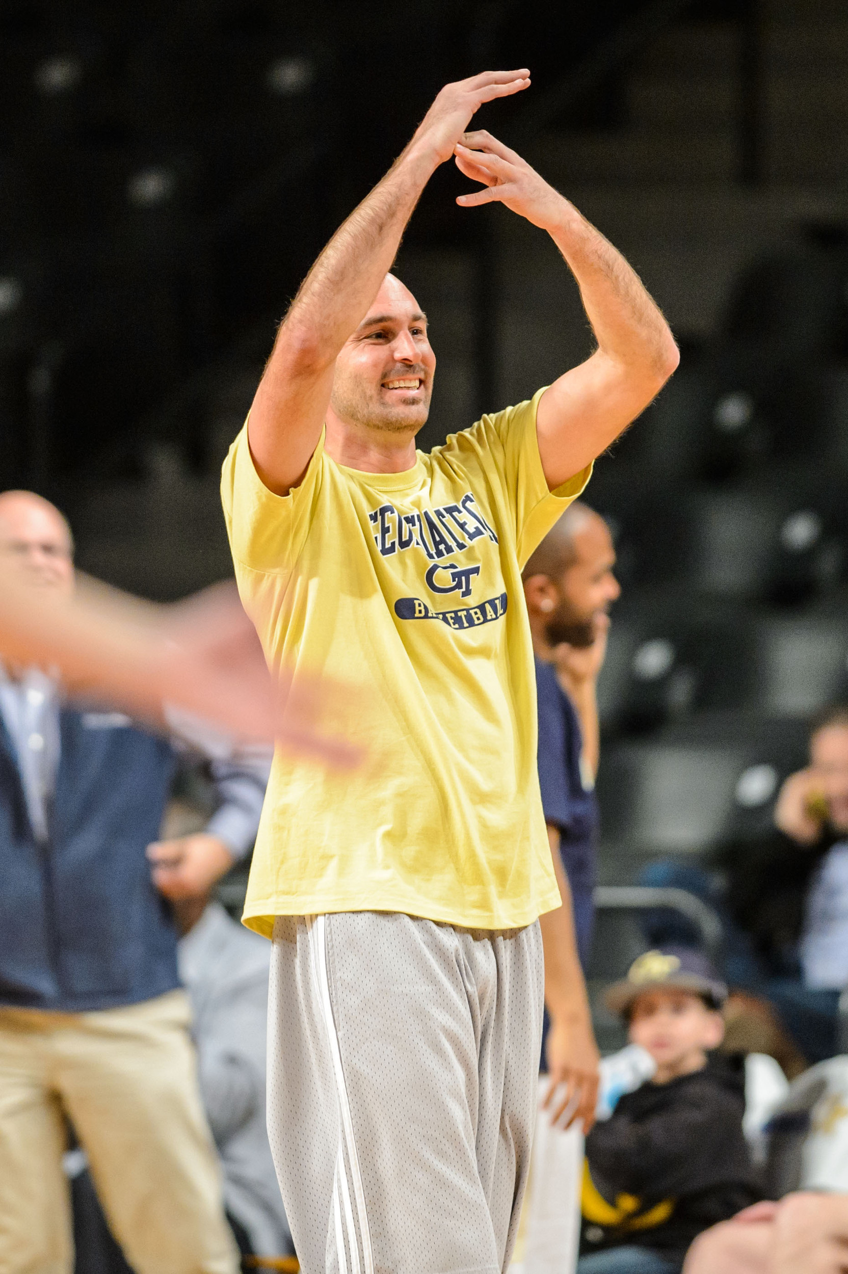 2014 Georgia Tech Men's Basketball Letterwinners game