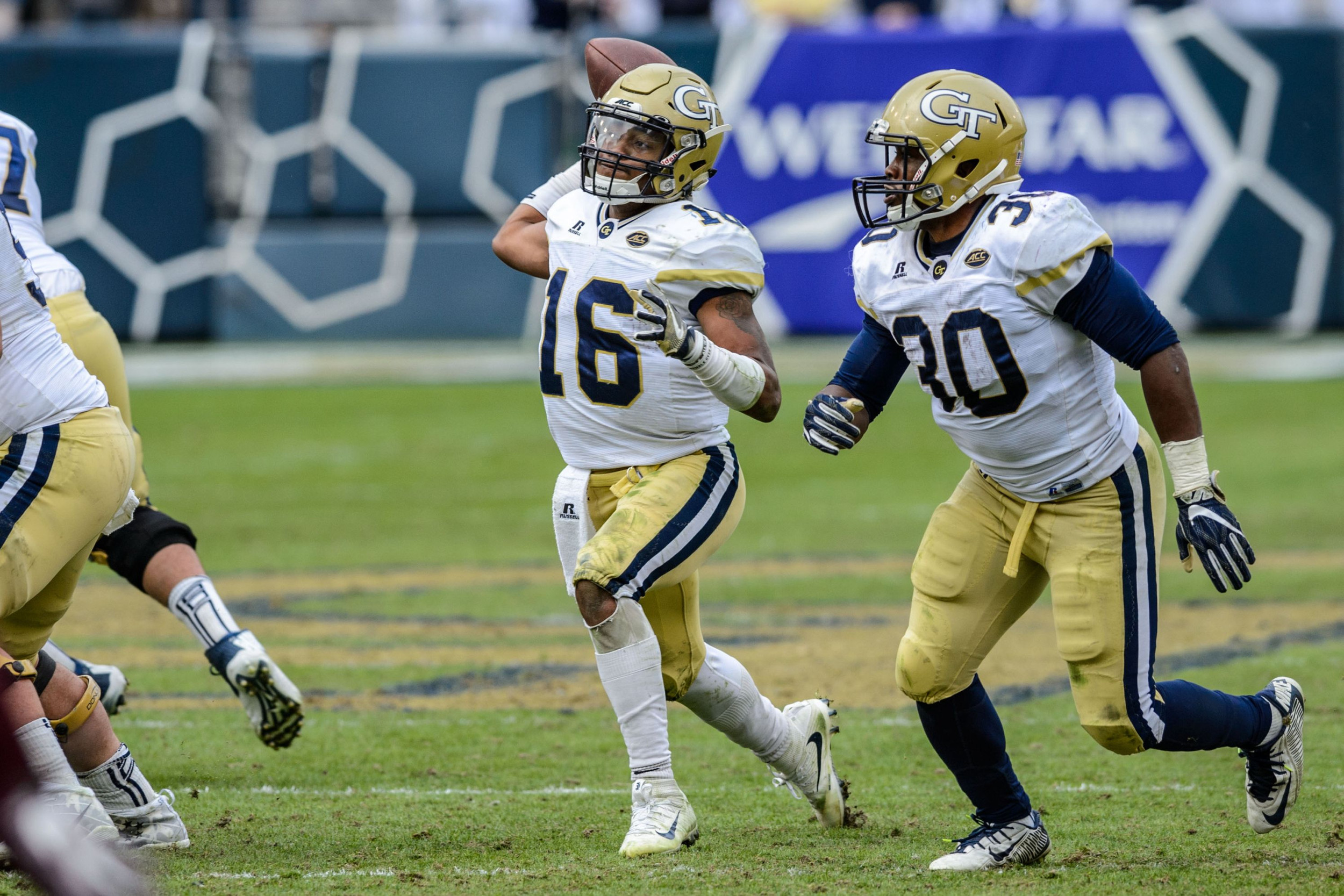KirVonte Benson (30), TaQuon Marshall (16)