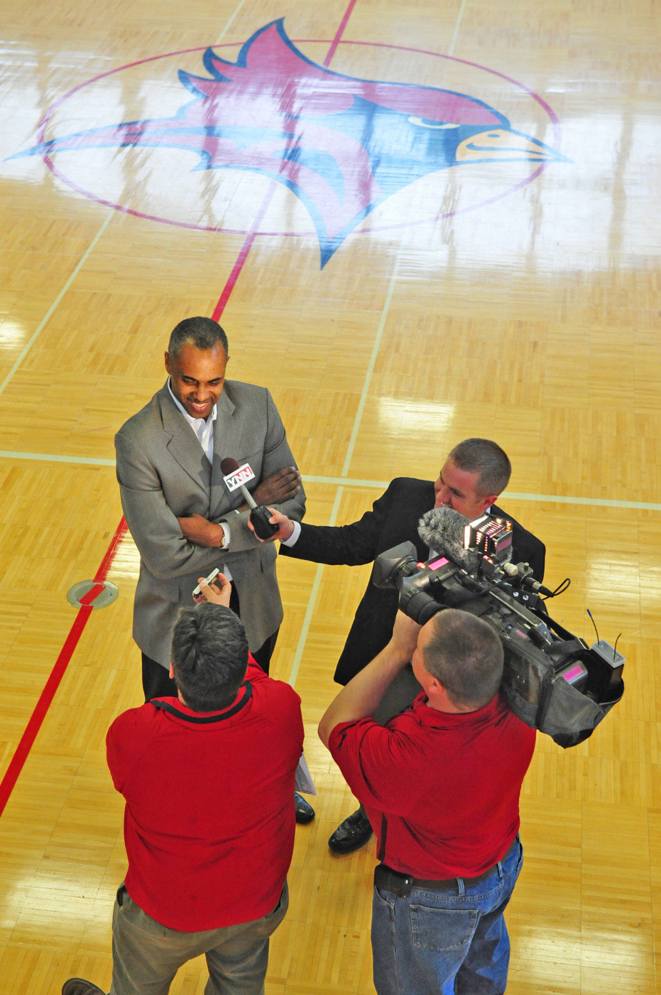 Paul Hewitt at the 2010 St. John Fisher College Commencement exercises.