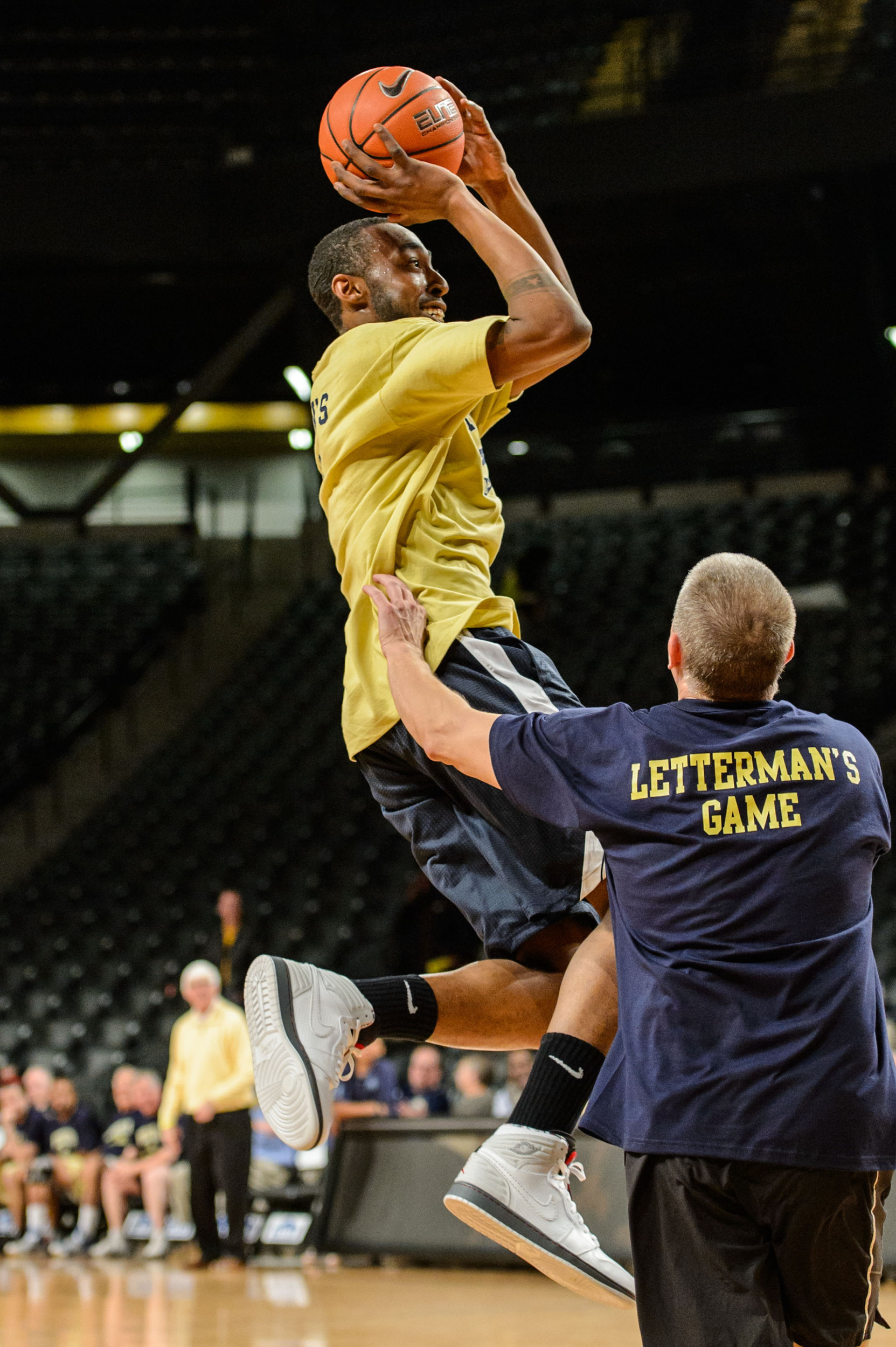 2014 Georgia Tech Men's Basketball Letterwinners game