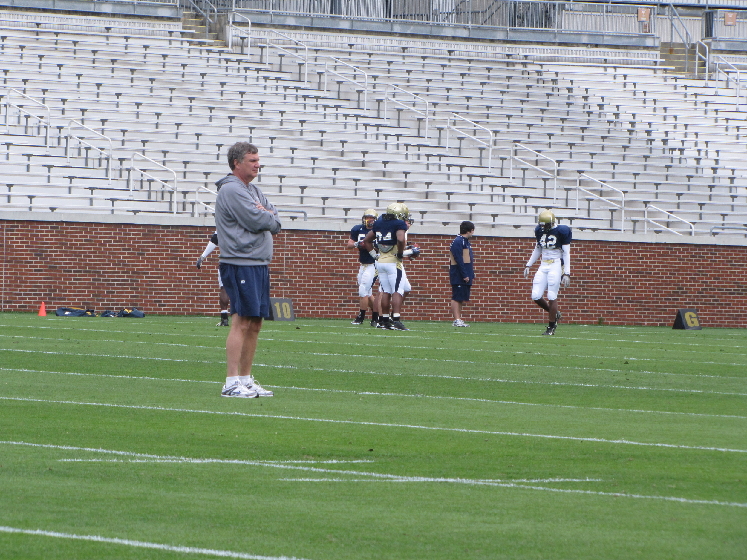 Head Coach Paul Johnson - April 1, 2011