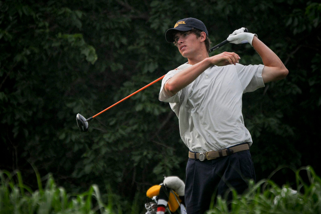 James White during round 2 of the NCAA Golf Championship, June 1, 2011