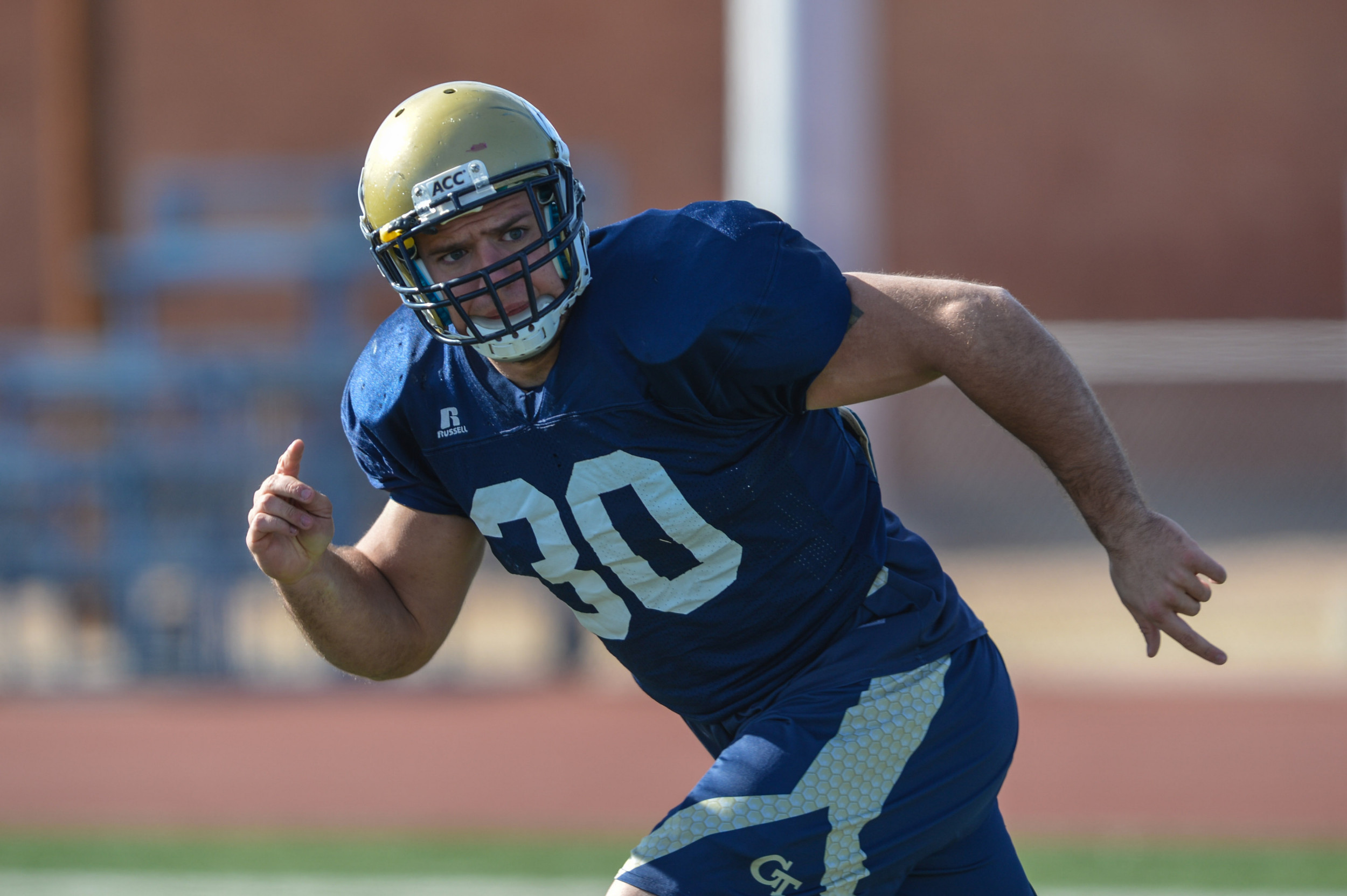 Georgia Tech held it's final practice in preparation for the 2012 Hyundai Sun Bowl.