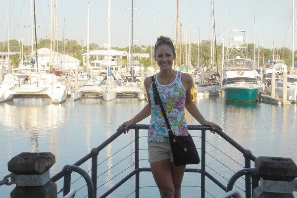 Whitney Haller in Australia (July 8, 2008)