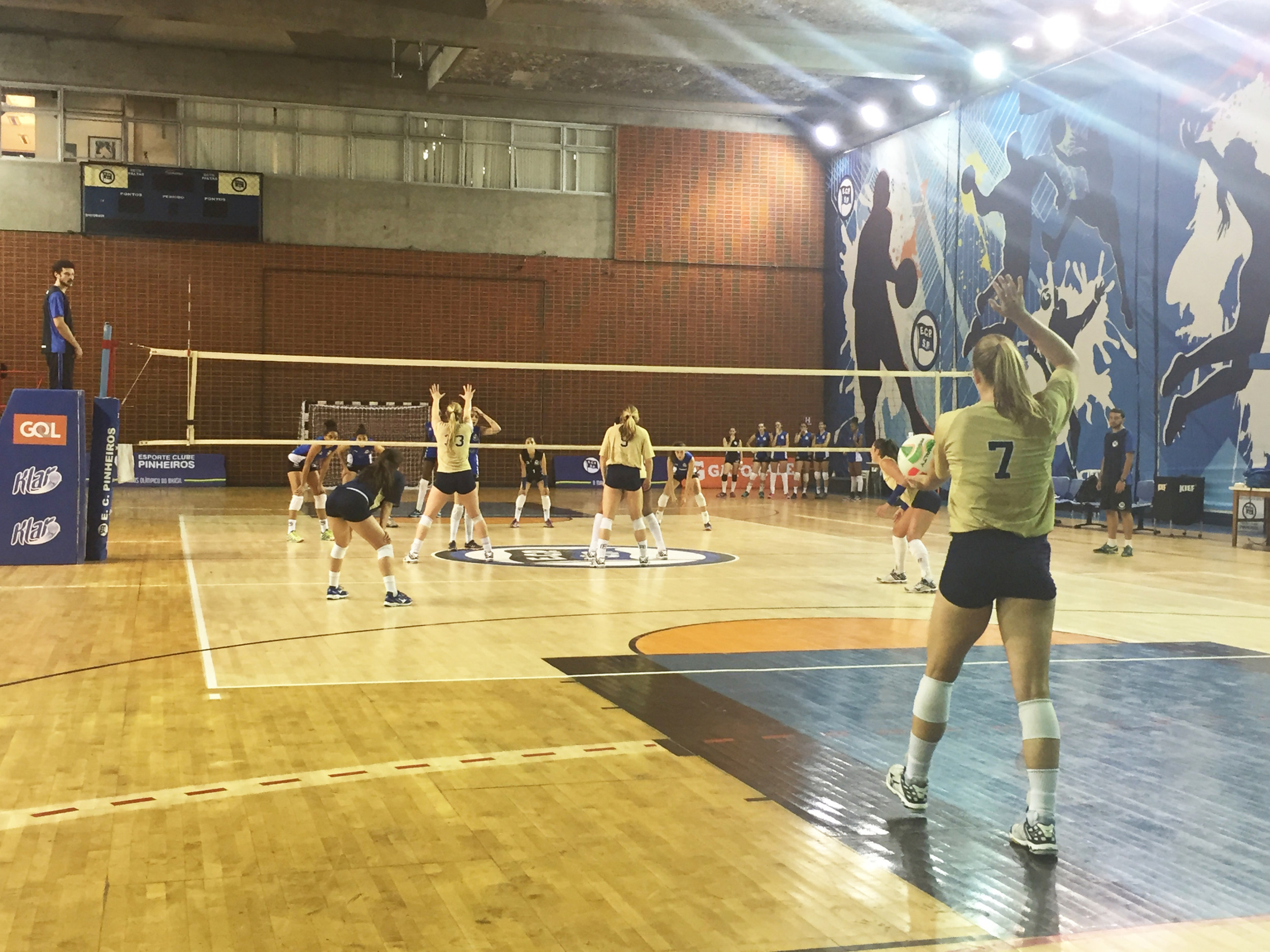 Getting back into rhythm against Pinheiros