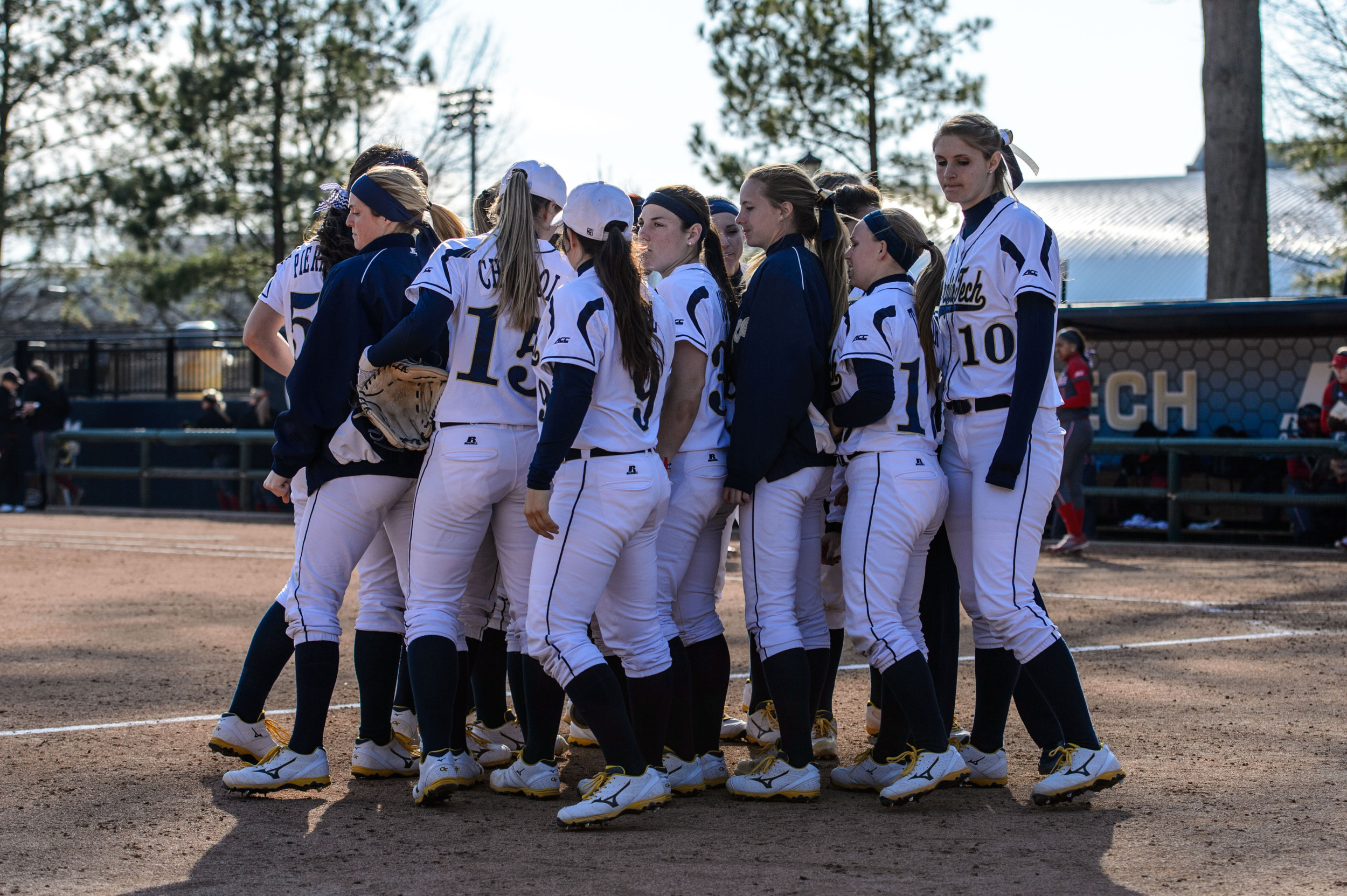 Team huddle
