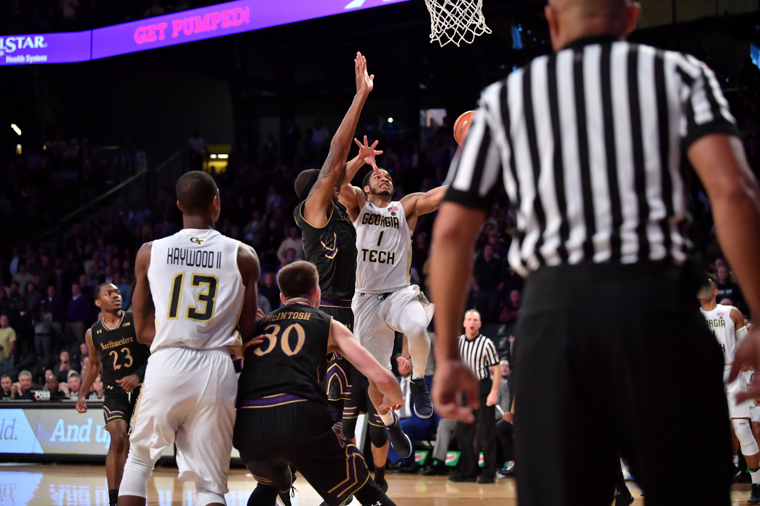 Tadric Jackson (1) with the game-winner
