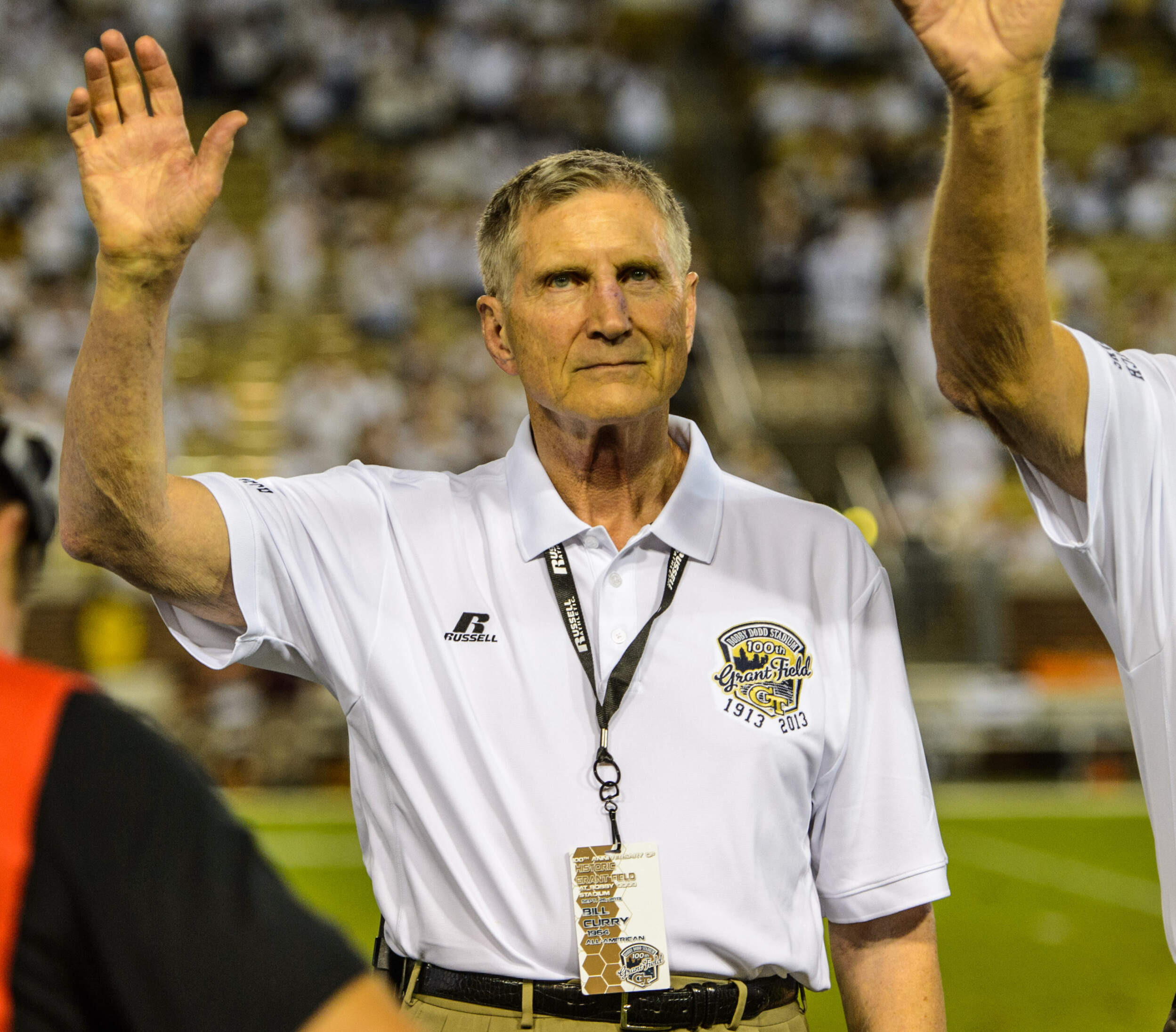 Yellow Jacket All-American Bill Curry, '64