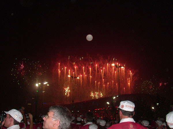 Team Canada arrives in Beijing/Opening Ceremonies (Aug. 9, 2008)