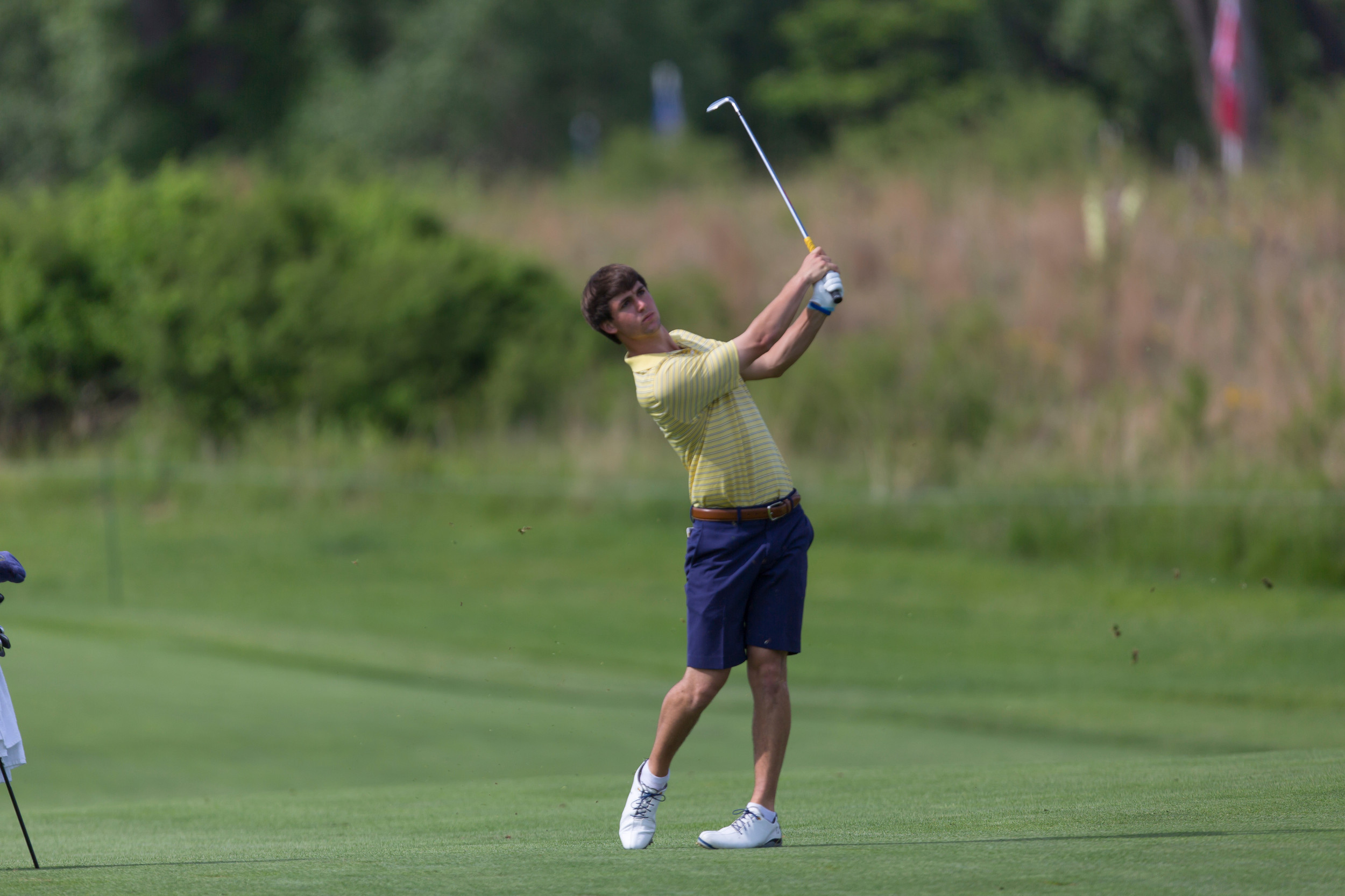 Tuesday quarterfinal match vs. Oklahoma State in the NCAA Championship, May 27, 2014