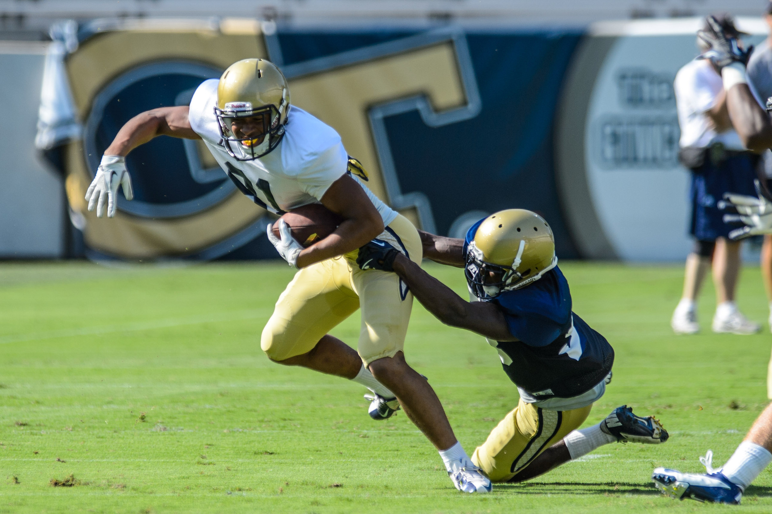 First Scrimmage of #GTCAMP13